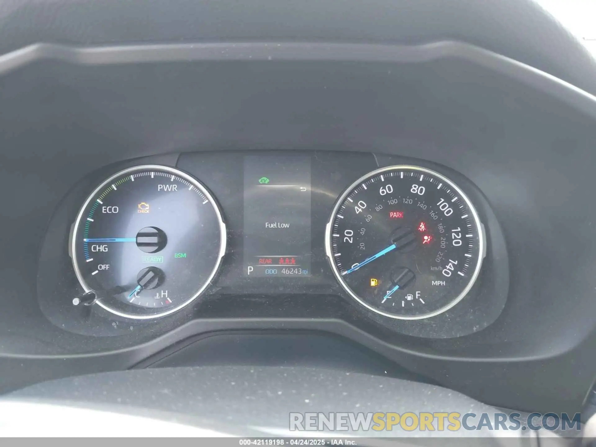 7 fotografías del automóvil dañado 2T3RWRFVXKW025676 TOYOTA RAV4 HYBRID 2019