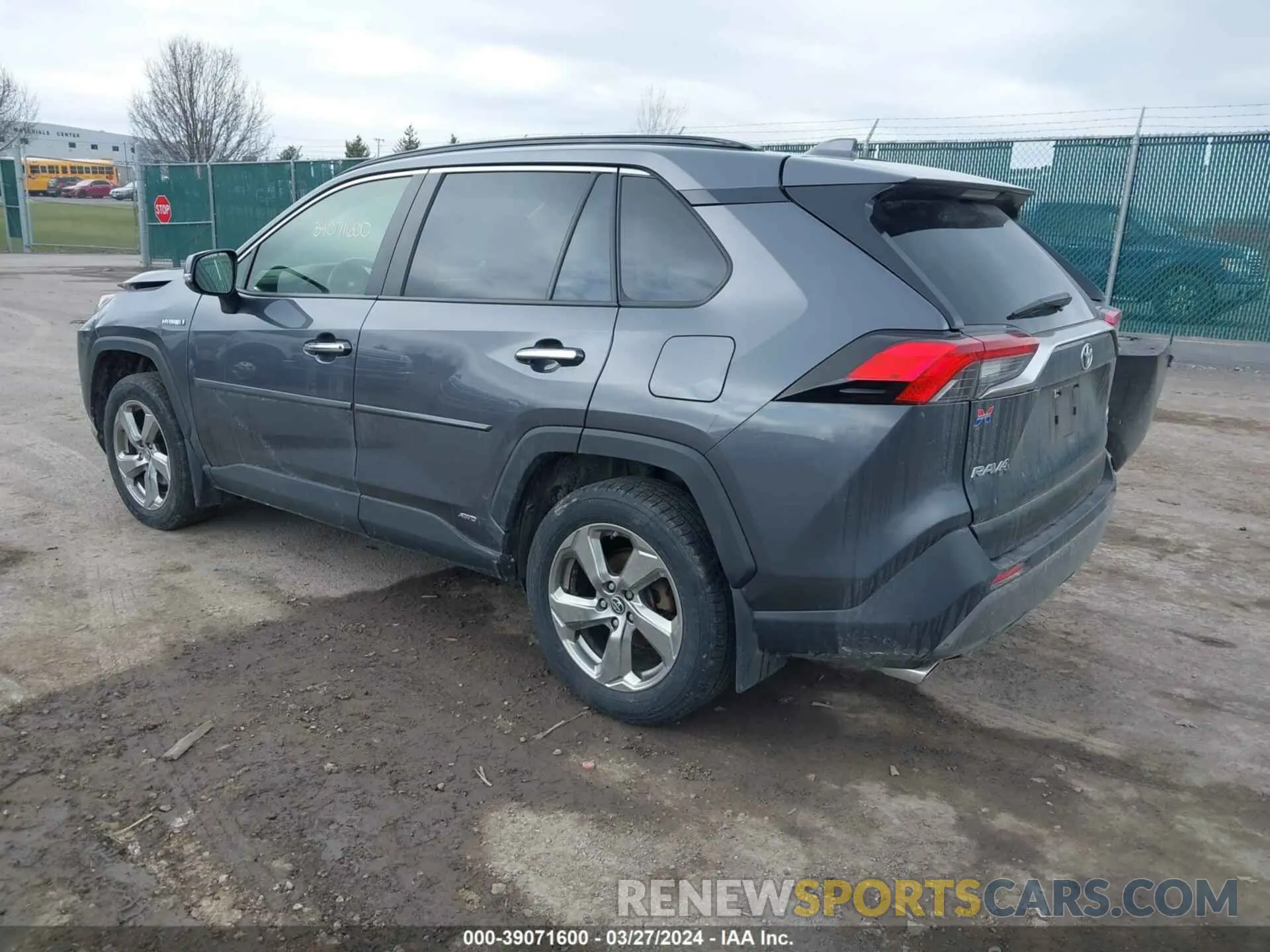 3 fotografías del automóvil dañado JTMDWRFV5KD027651 TOYOTA RAV4 HYBRID 2019