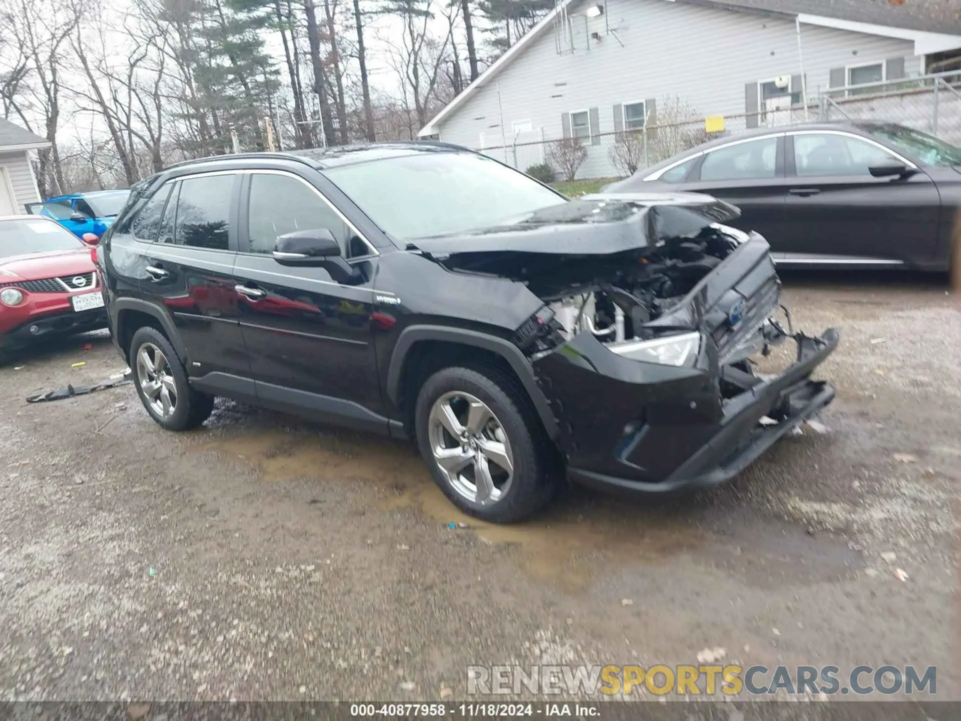 1 fotografías del automóvil dañado JTMDWRFV6KD503812 TOYOTA RAV4 HYBRID 2019