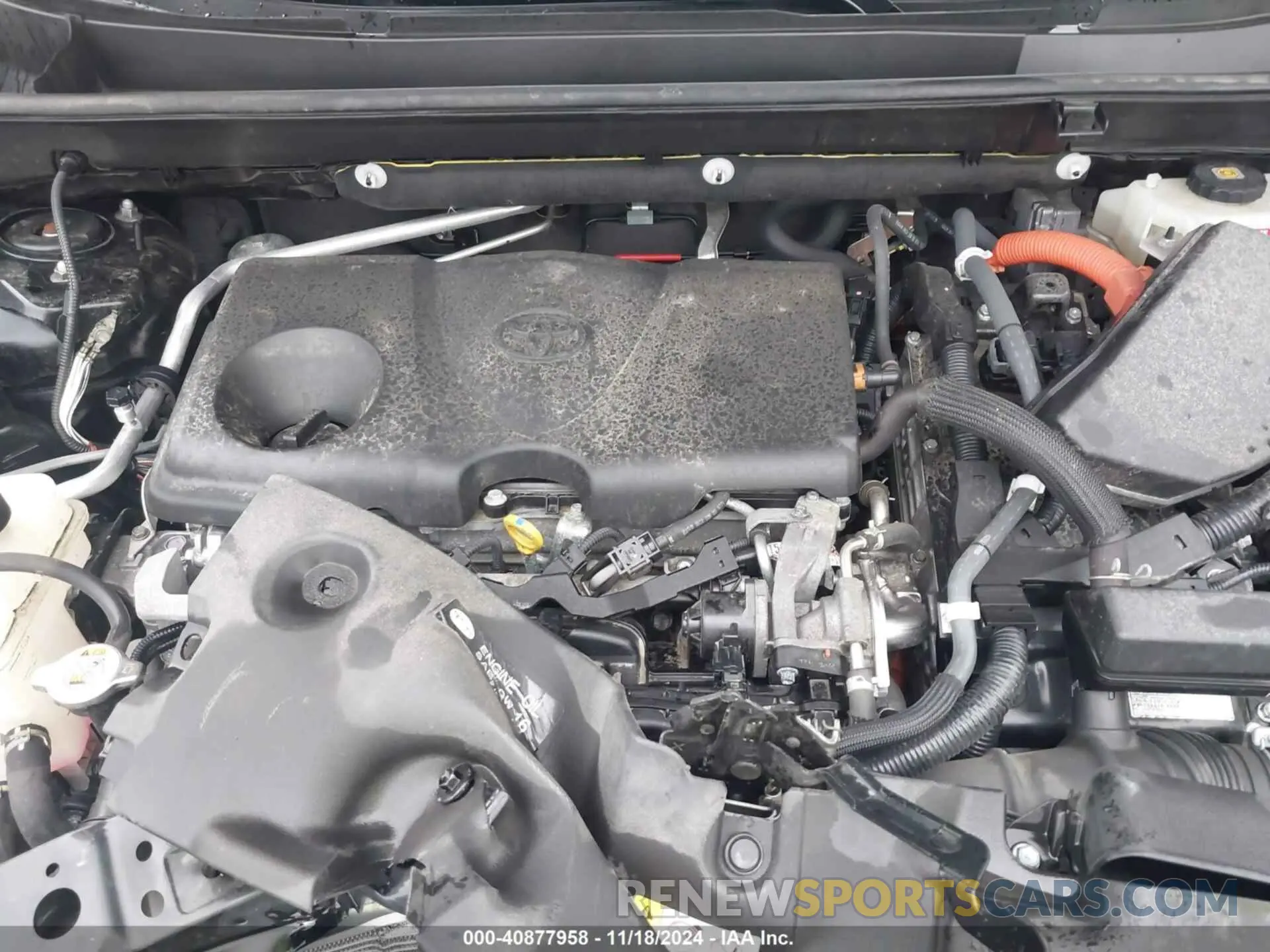 10 fotografías del automóvil dañado JTMDWRFV6KD503812 TOYOTA RAV4 HYBRID 2019