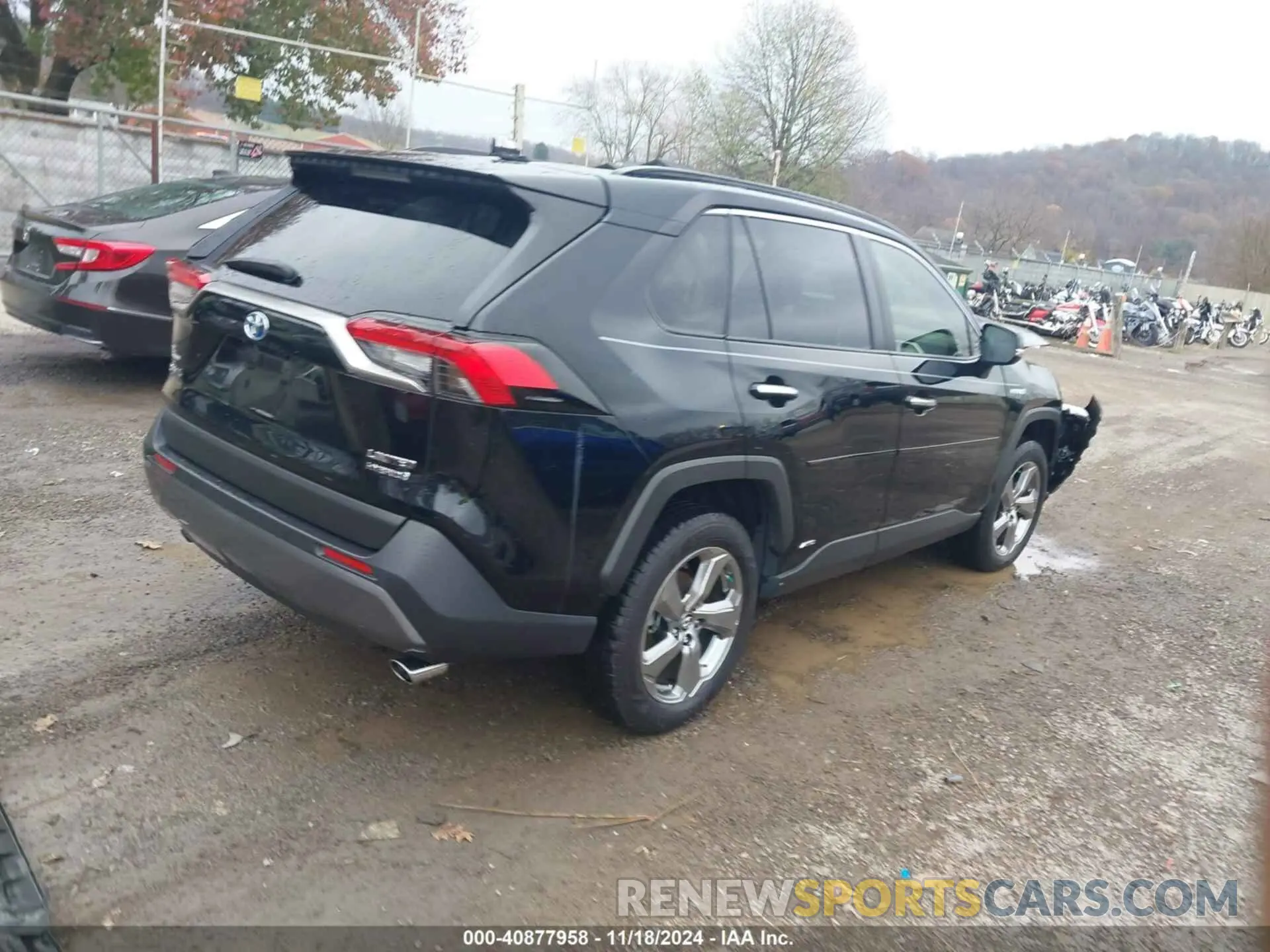 4 fotografías del automóvil dañado JTMDWRFV6KD503812 TOYOTA RAV4 HYBRID 2019