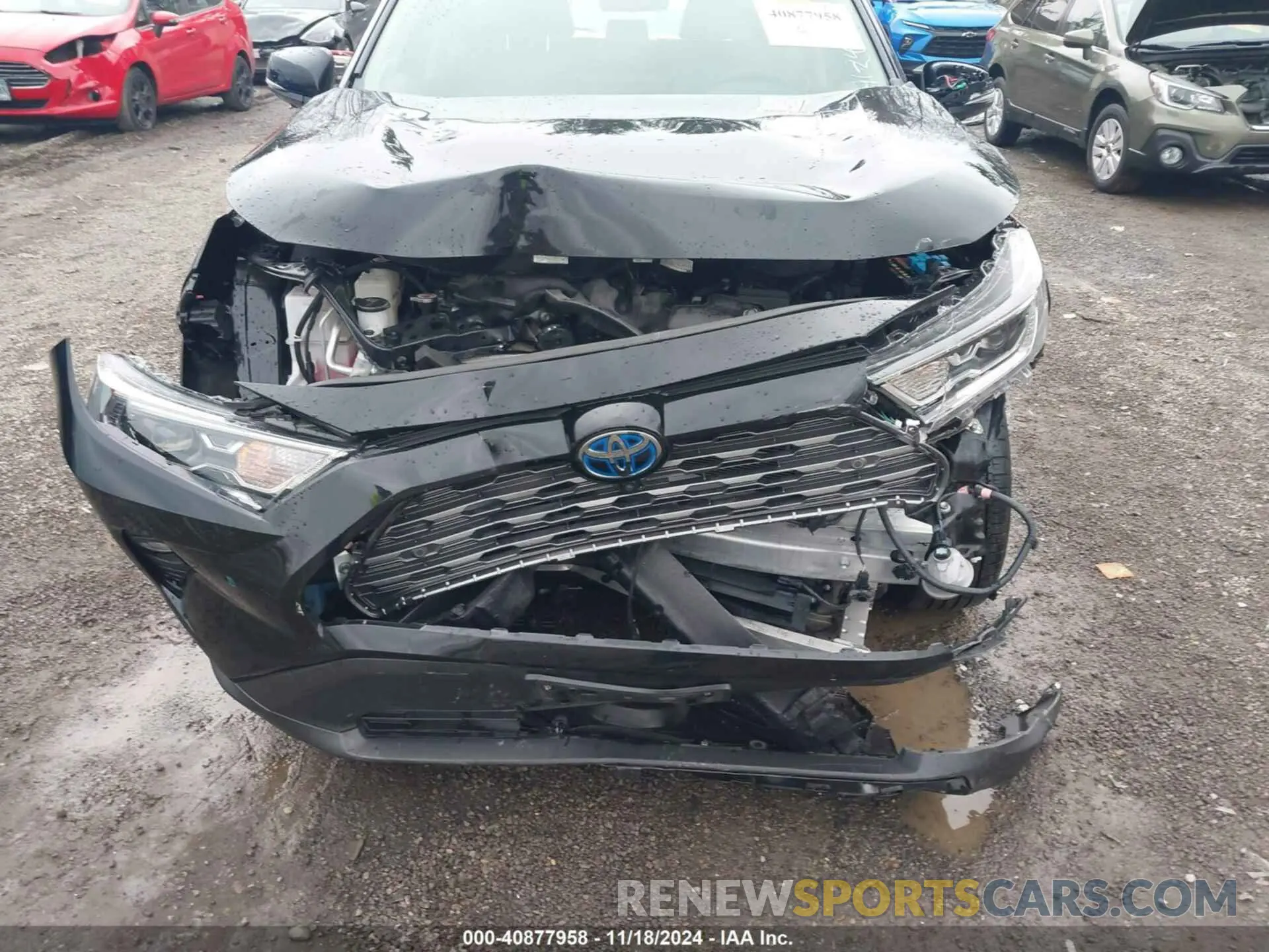 6 fotografías del automóvil dañado JTMDWRFV6KD503812 TOYOTA RAV4 HYBRID 2019