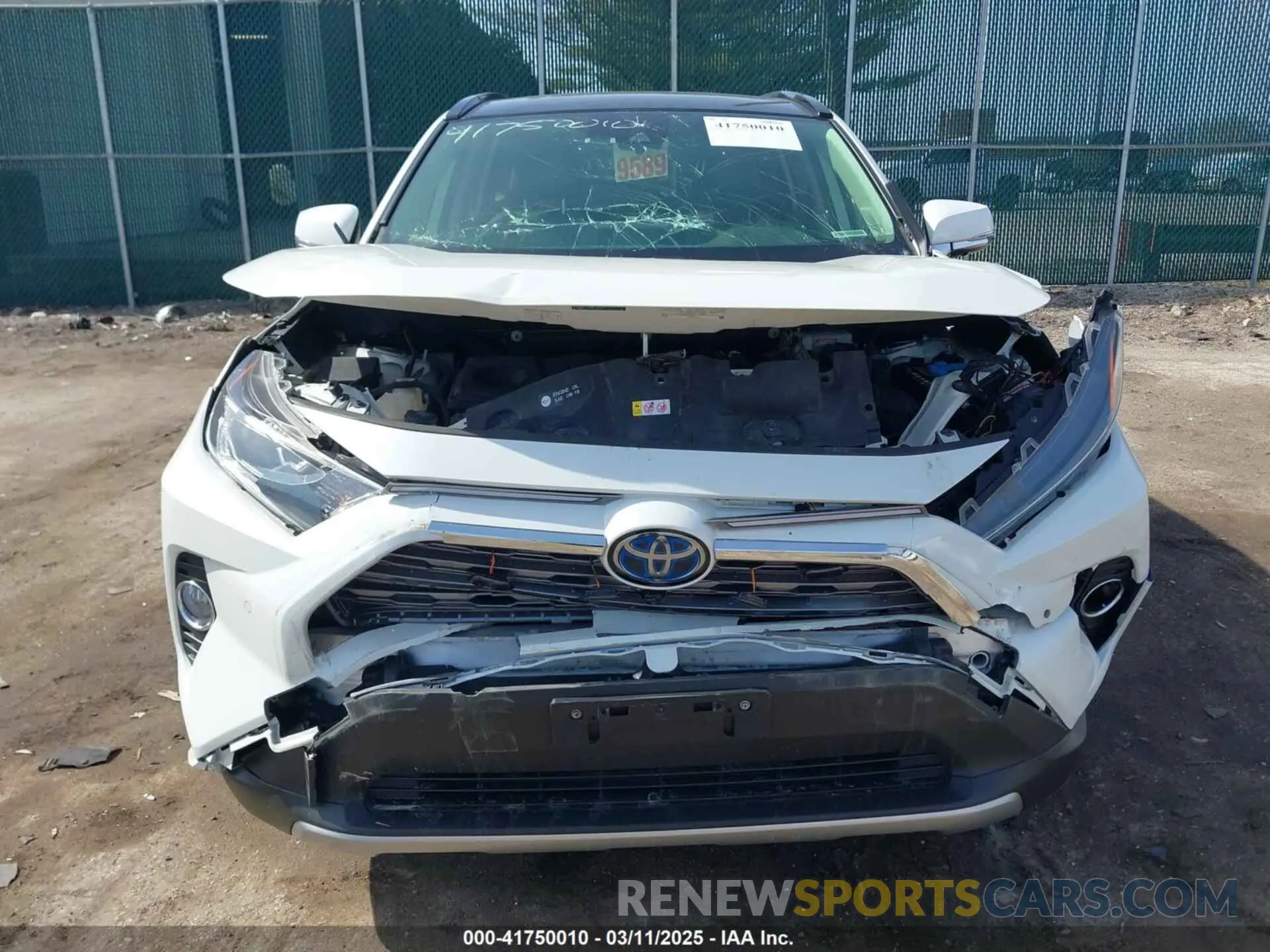 12 fotografías del automóvil dañado JTMDWRFV6KD510405 TOYOTA RAV4 HYBRID 2019