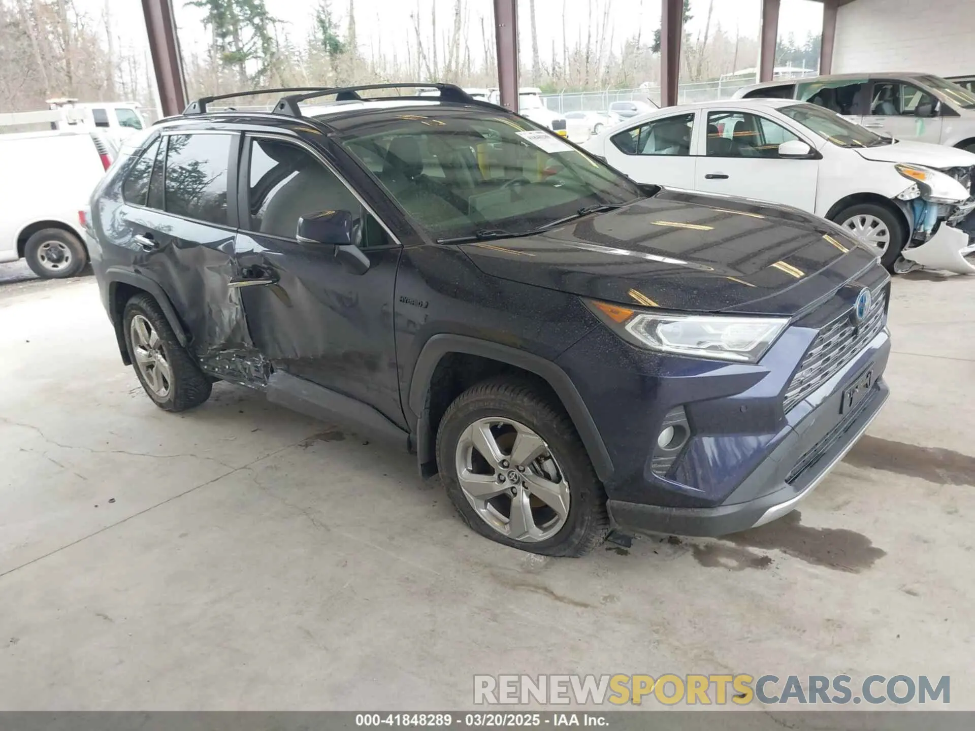 1 fotografías del automóvil dañado JTMDWRFV6KD521310 TOYOTA RAV4 HYBRID 2019