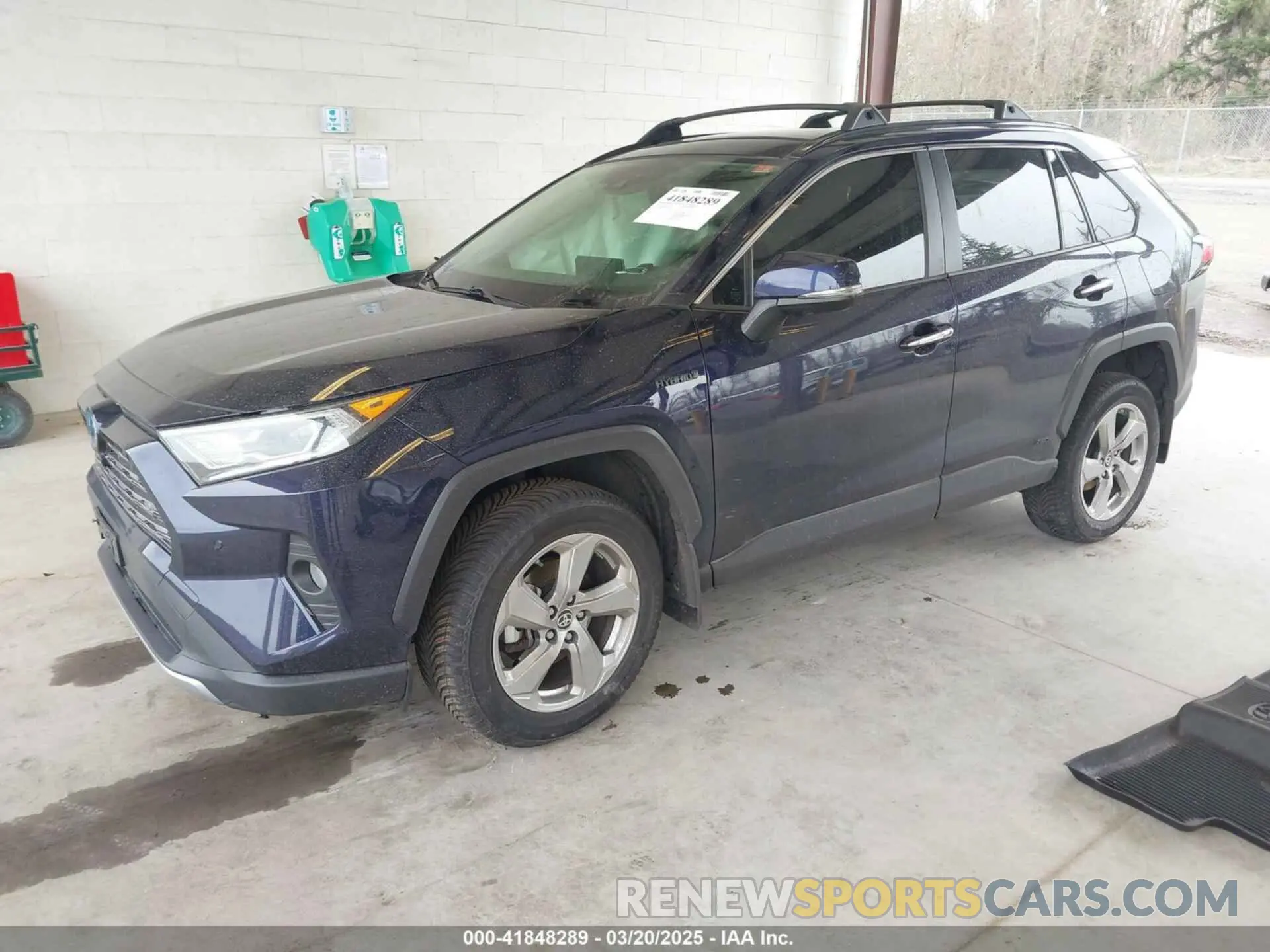2 fotografías del automóvil dañado JTMDWRFV6KD521310 TOYOTA RAV4 HYBRID 2019