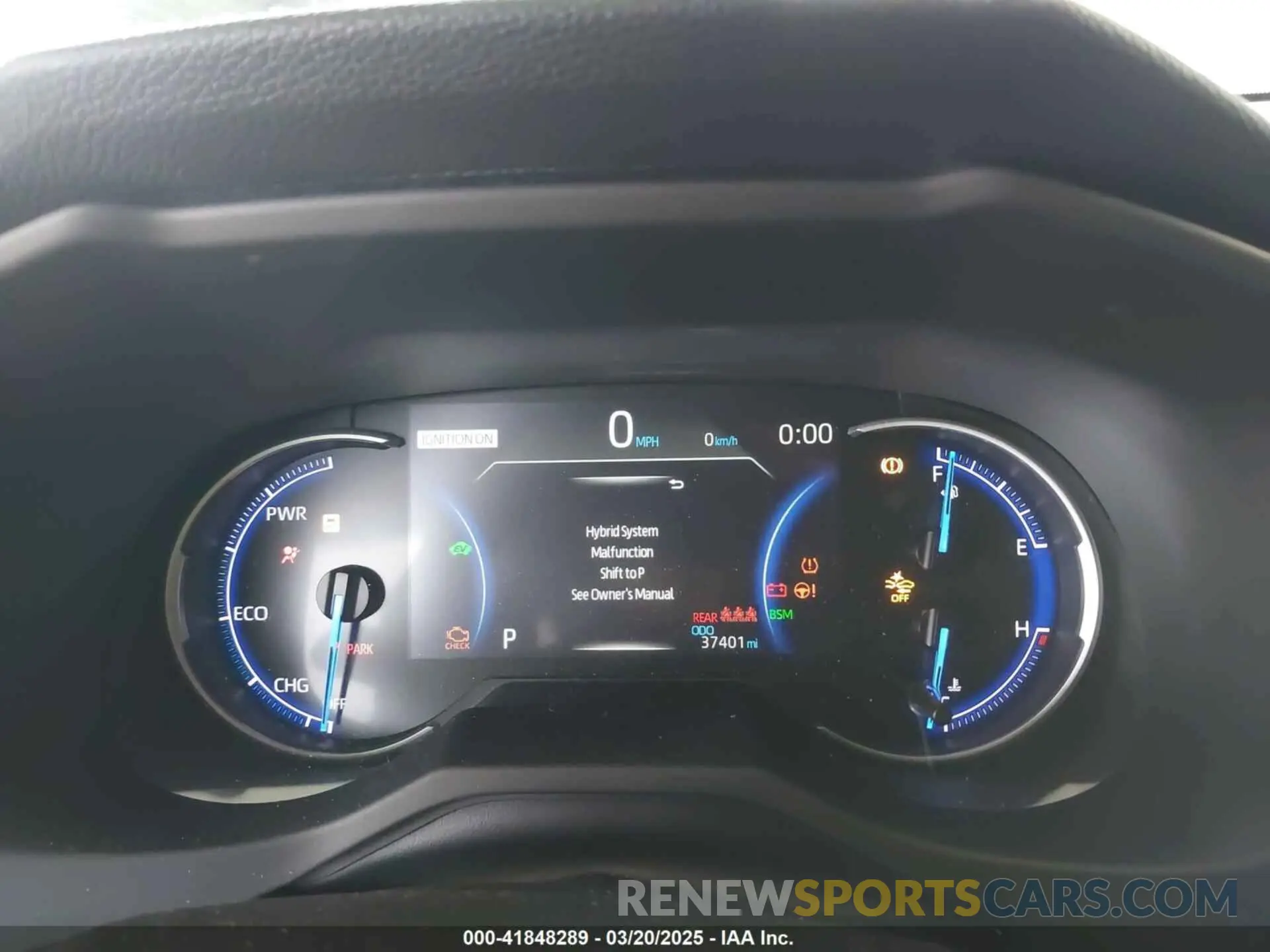 7 fotografías del automóvil dañado JTMDWRFV6KD521310 TOYOTA RAV4 HYBRID 2019