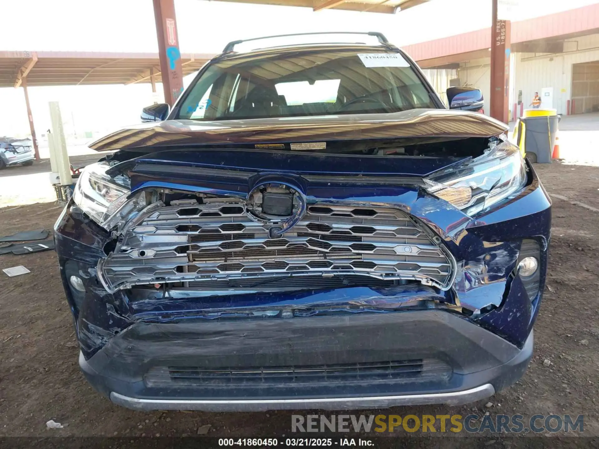 6 fotografías del automóvil dañado JTMDWRFV8KD511099 TOYOTA RAV4 HYBRID 2019