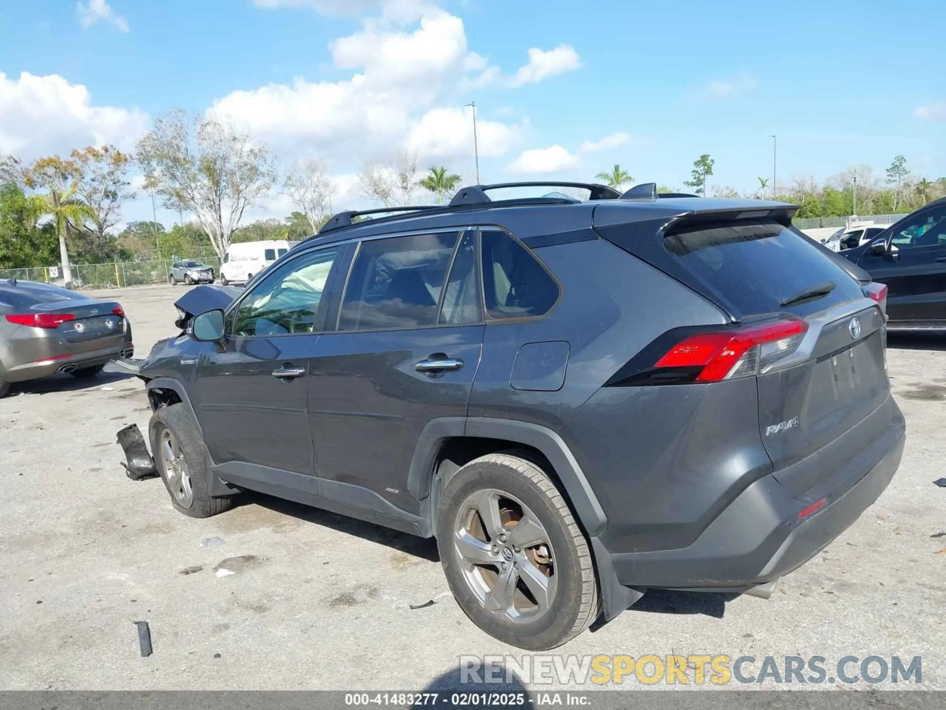 11 fotografías del automóvil dañado JTMDWRFV9KD503092 TOYOTA RAV4 HYBRID 2019