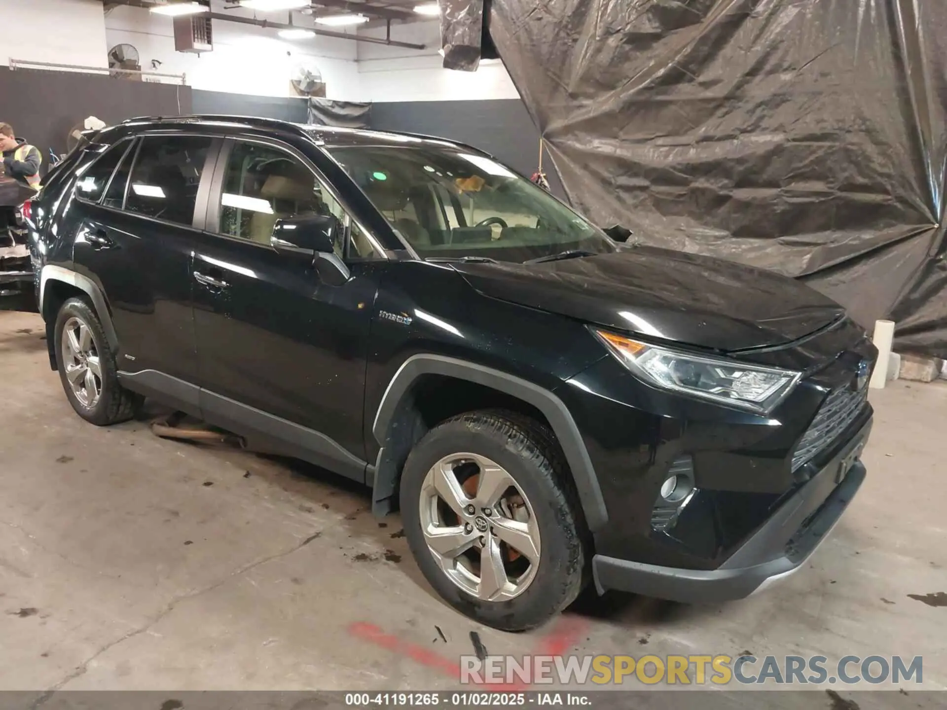 1 fotografías del automóvil dañado JTMDWRFVXKD025071 TOYOTA RAV4 HYBRID 2019