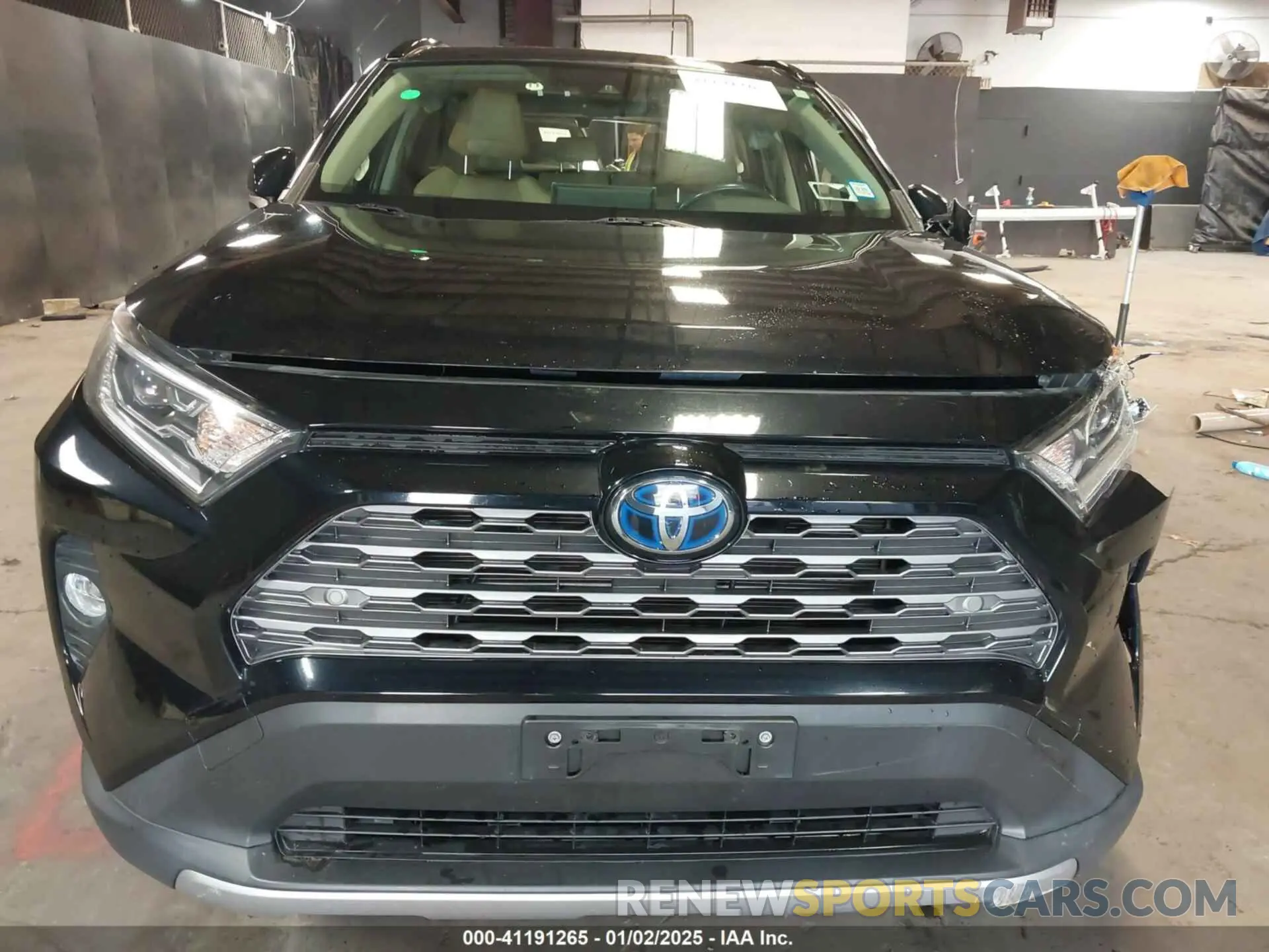 12 fotografías del automóvil dañado JTMDWRFVXKD025071 TOYOTA RAV4 HYBRID 2019