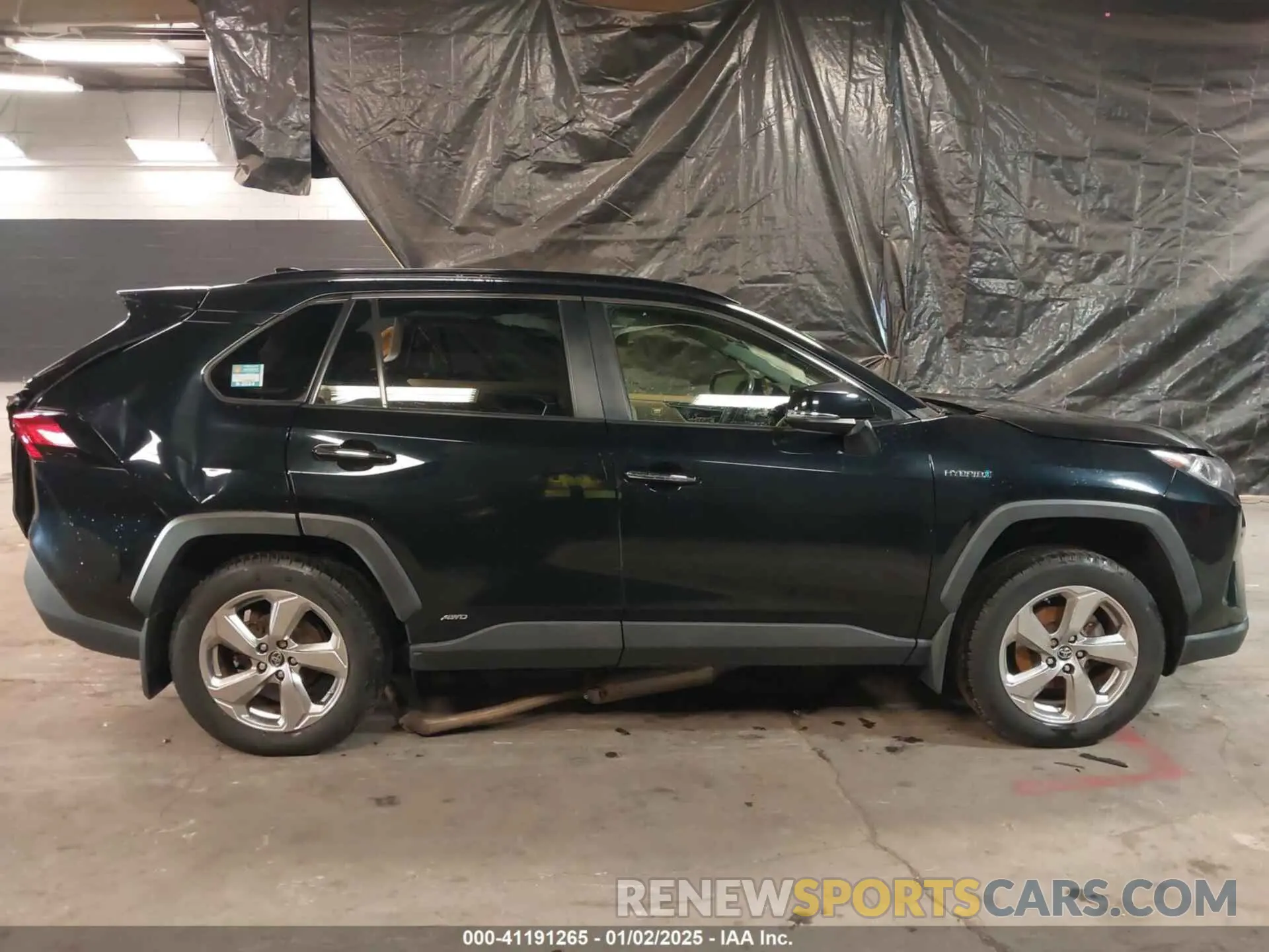 13 fotografías del automóvil dañado JTMDWRFVXKD025071 TOYOTA RAV4 HYBRID 2019