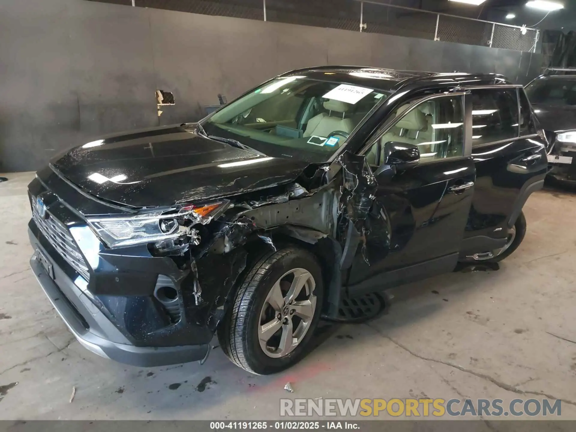 2 fotografías del automóvil dañado JTMDWRFVXKD025071 TOYOTA RAV4 HYBRID 2019