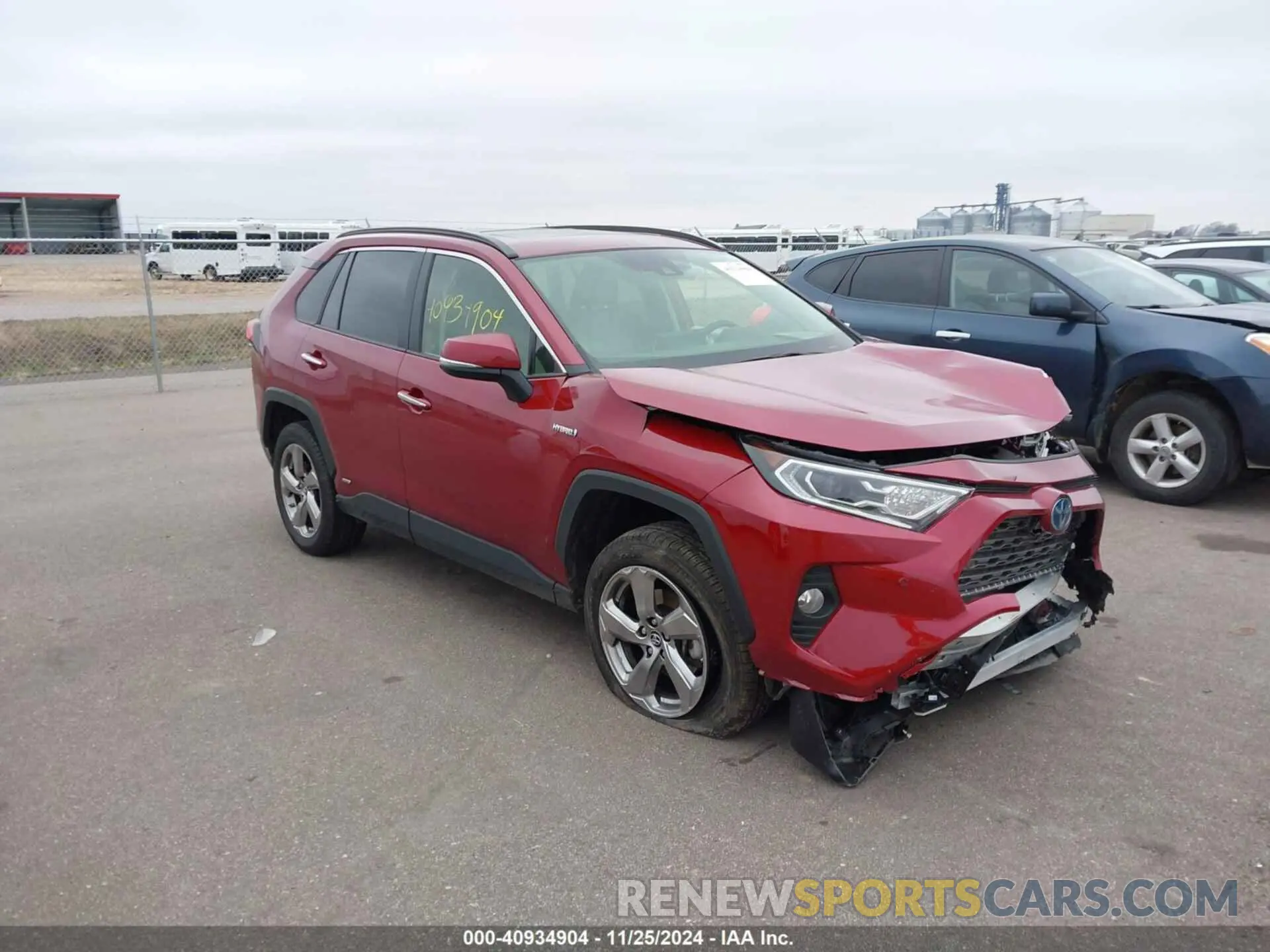 1 fotografías del automóvil dañado JTMDWRFVXKD034482 TOYOTA RAV4 HYBRID 2019