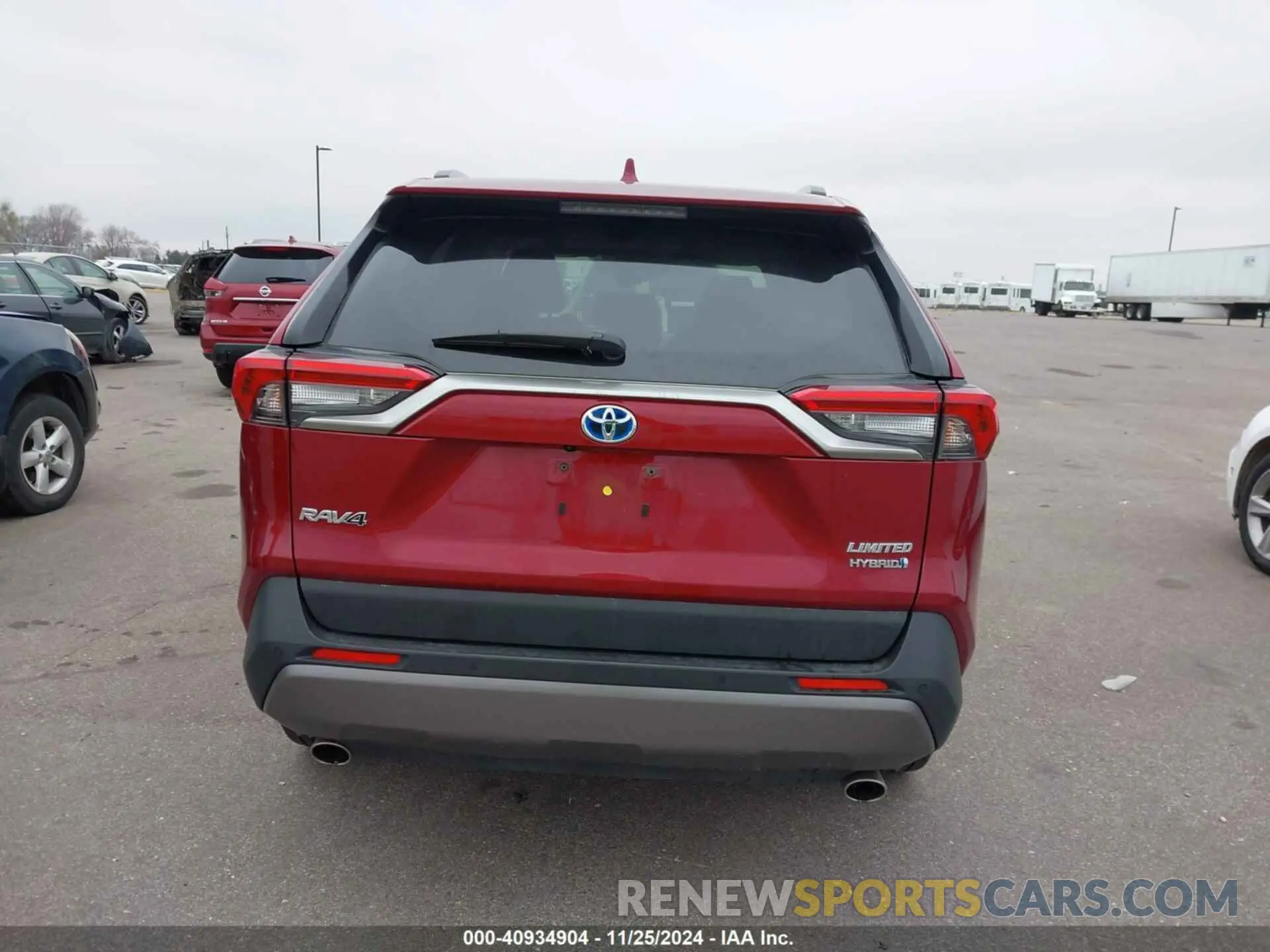 16 fotografías del automóvil dañado JTMDWRFVXKD034482 TOYOTA RAV4 HYBRID 2019