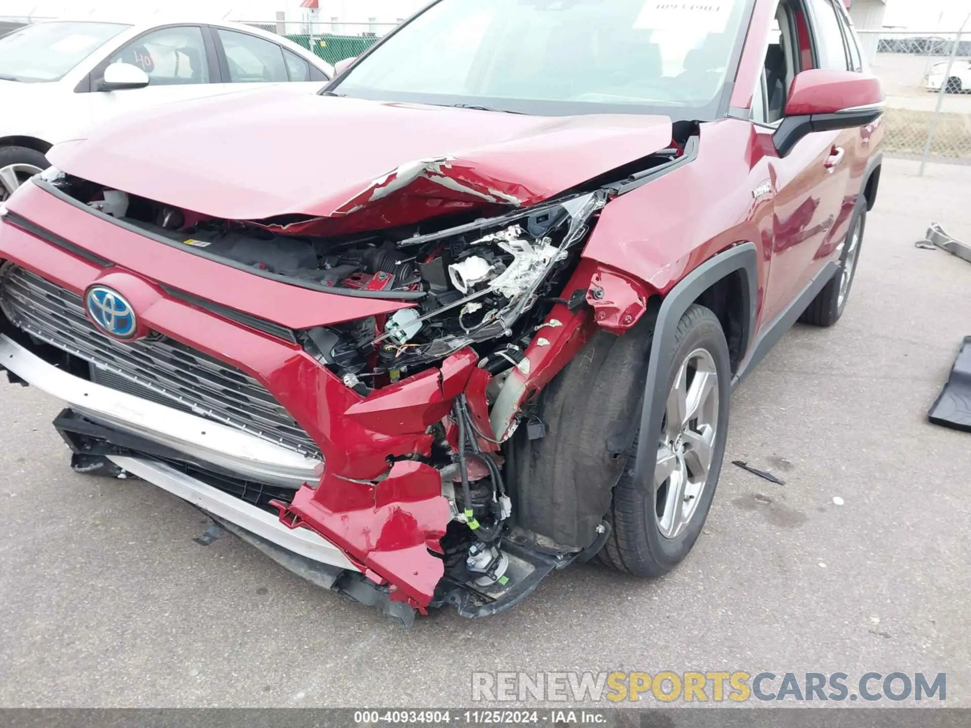 6 fotografías del automóvil dañado JTMDWRFVXKD034482 TOYOTA RAV4 HYBRID 2019