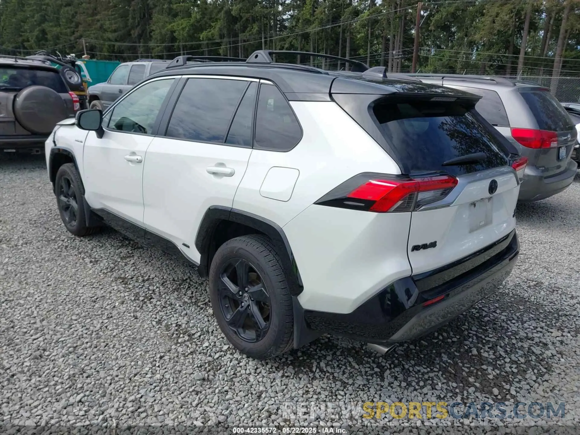 3 fotografías del automóvil dañado JTMEWRFV0KJ026624 TOYOTA RAV4 HYBRID 2019