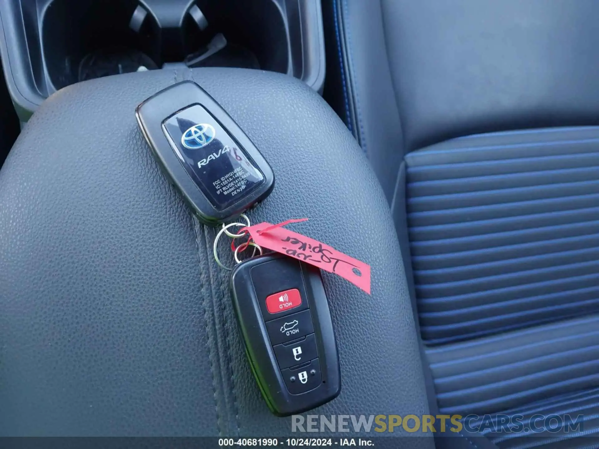 11 fotografías del automóvil dañado JTMEWRFV2KJ002390 TOYOTA RAV4 HYBRID 2019