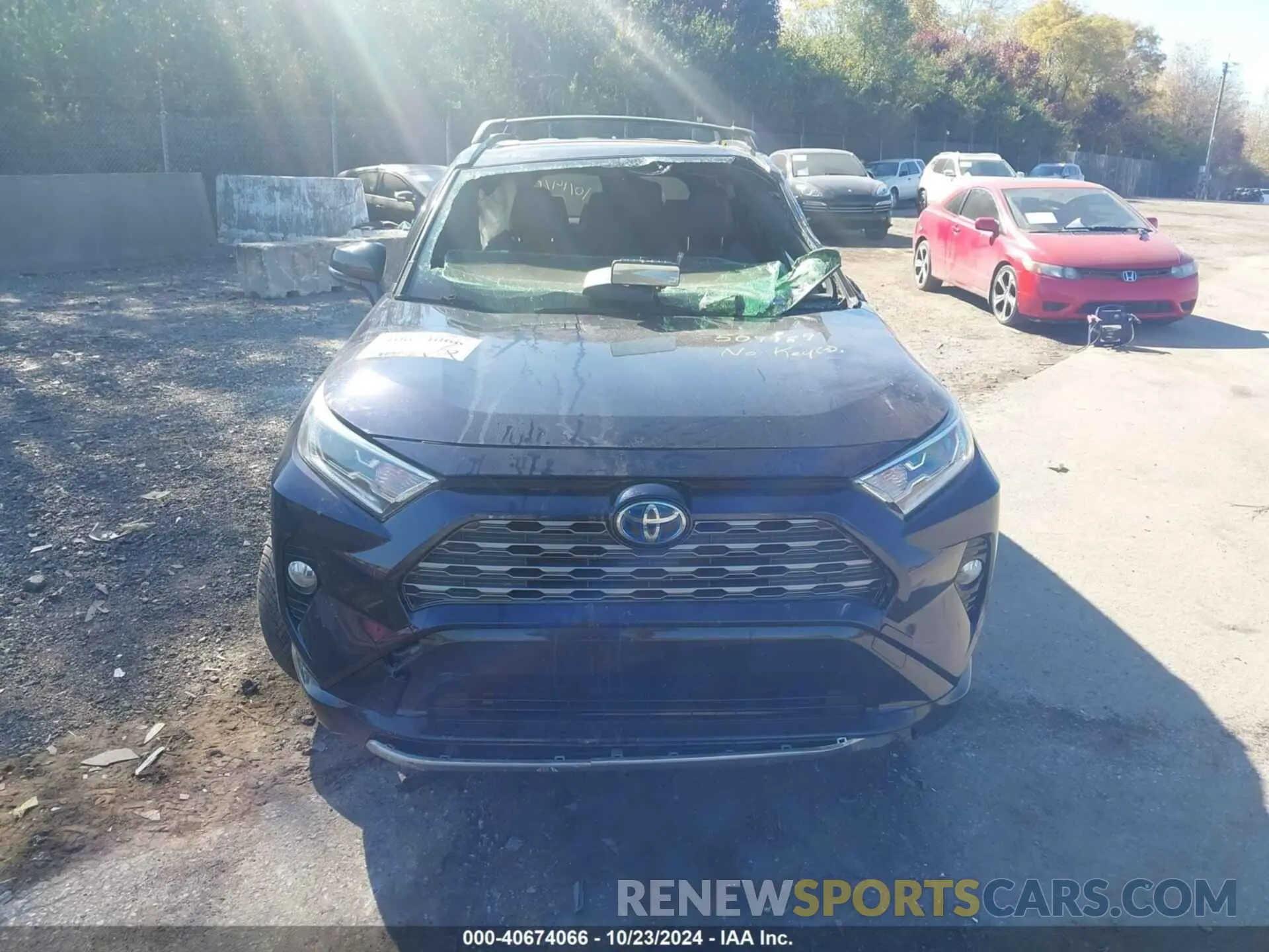 11 fotografías del automóvil dañado JTMEWRFV3KD509989 TOYOTA RAV4 HYBRID 2019