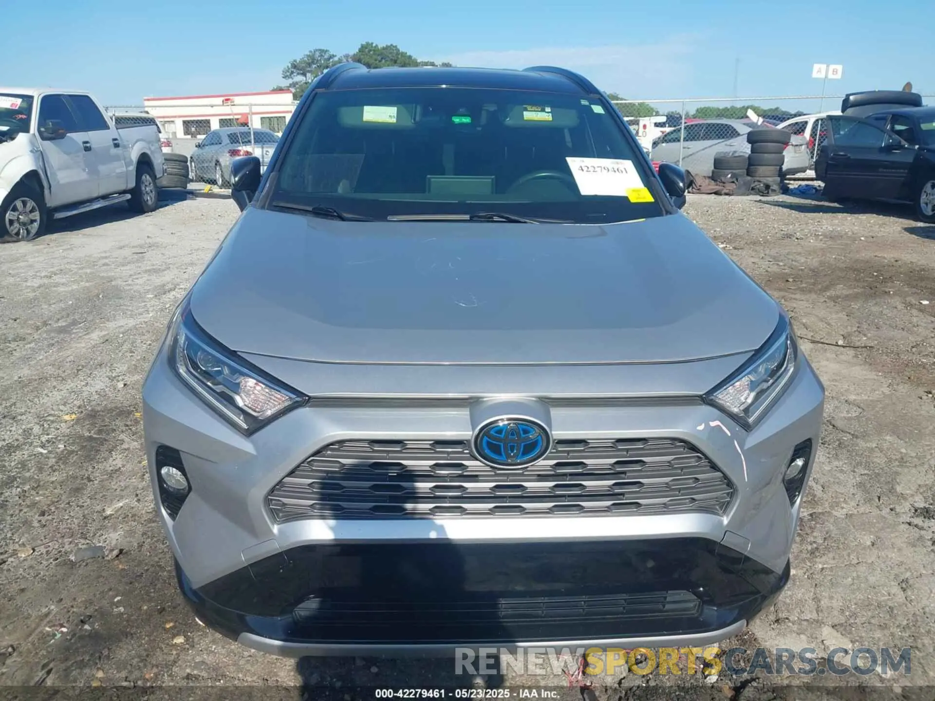 12 fotografías del automóvil dañado JTMEWRFV9KJ006324 TOYOTA RAV4 HYBRID 2019