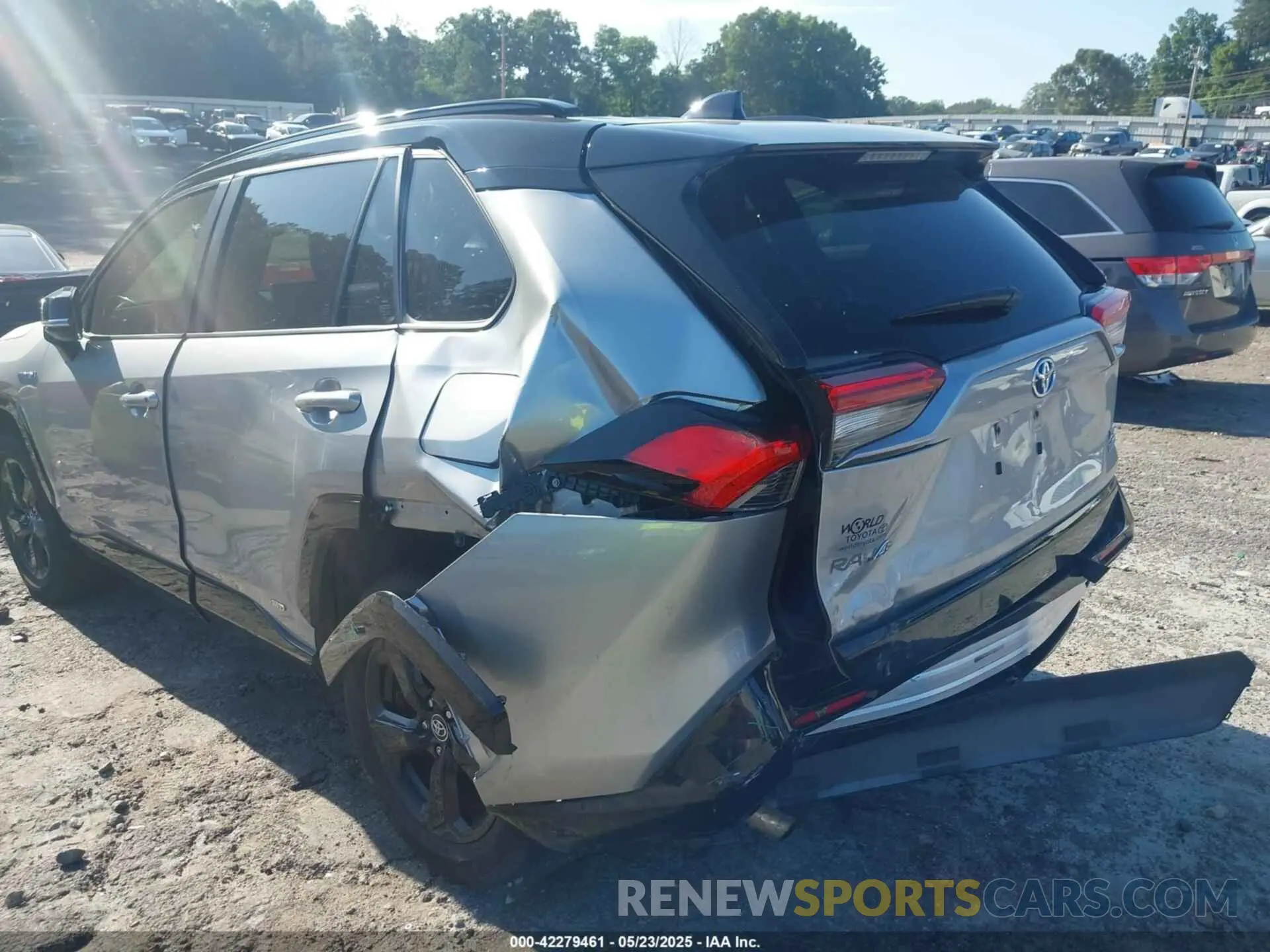 6 fotografías del automóvil dañado JTMEWRFV9KJ006324 TOYOTA RAV4 HYBRID 2019