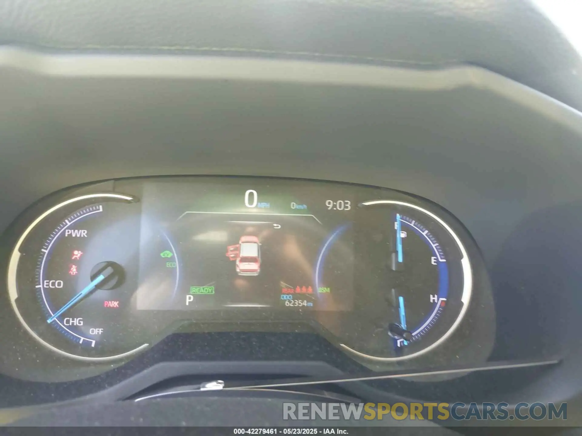 7 fotografías del automóvil dañado JTMEWRFV9KJ006324 TOYOTA RAV4 HYBRID 2019