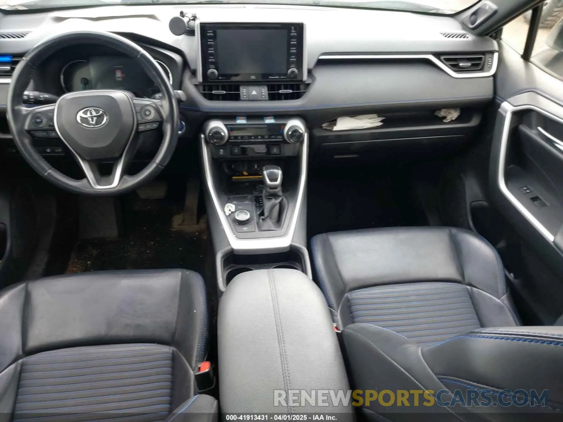 21 fotografías del automóvil dañado JTMEWRFVXKD511853 TOYOTA RAV4 HYBRID 2019