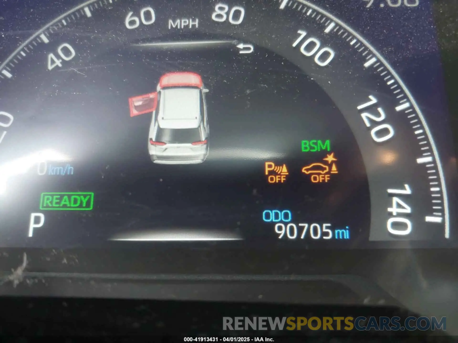 7 fotografías del automóvil dañado JTMEWRFVXKD511853 TOYOTA RAV4 HYBRID 2019