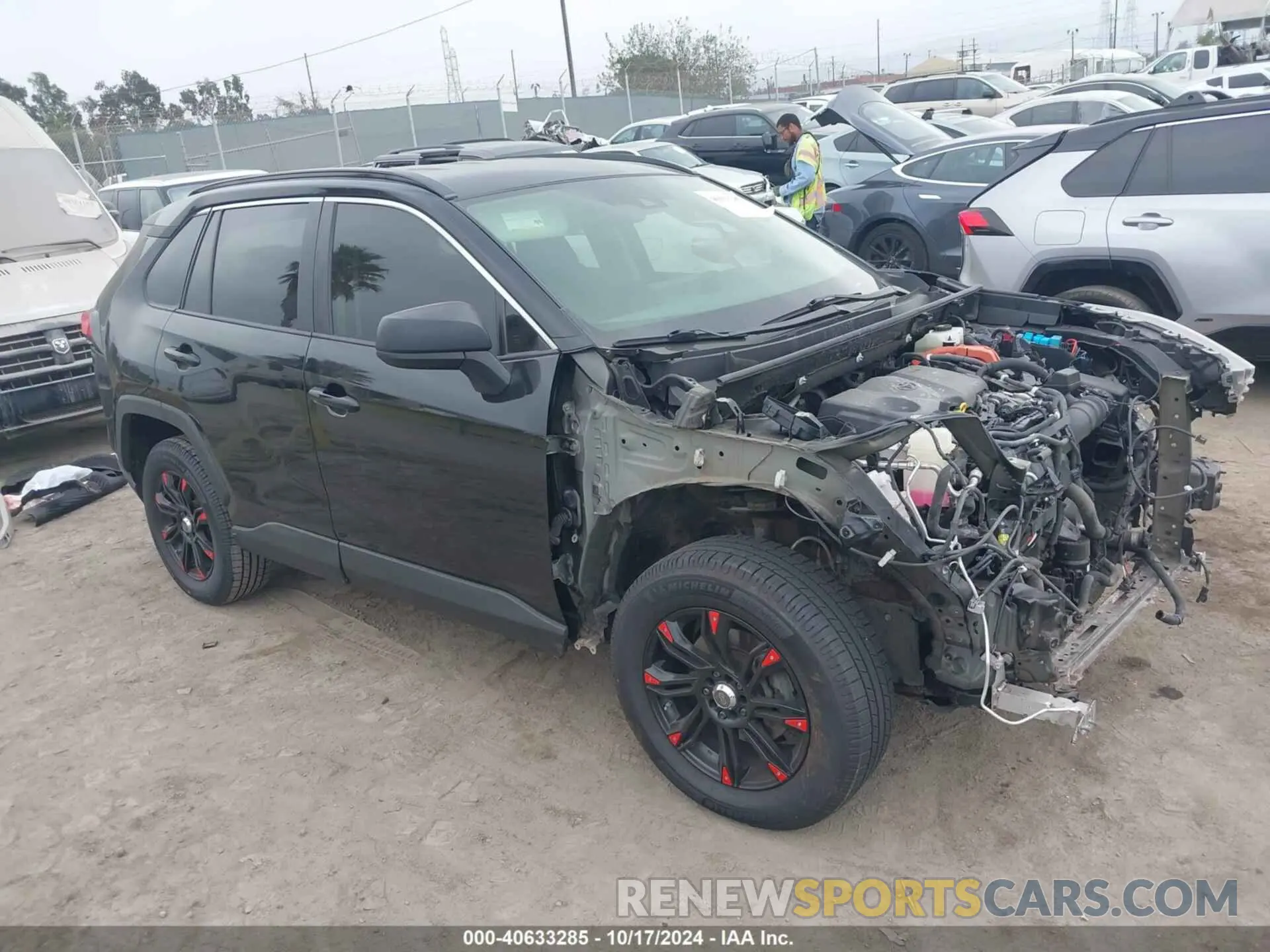 1 fotografías del automóvil dañado JTMLWRFV2KD002749 TOYOTA RAV4 HYBRID 2019