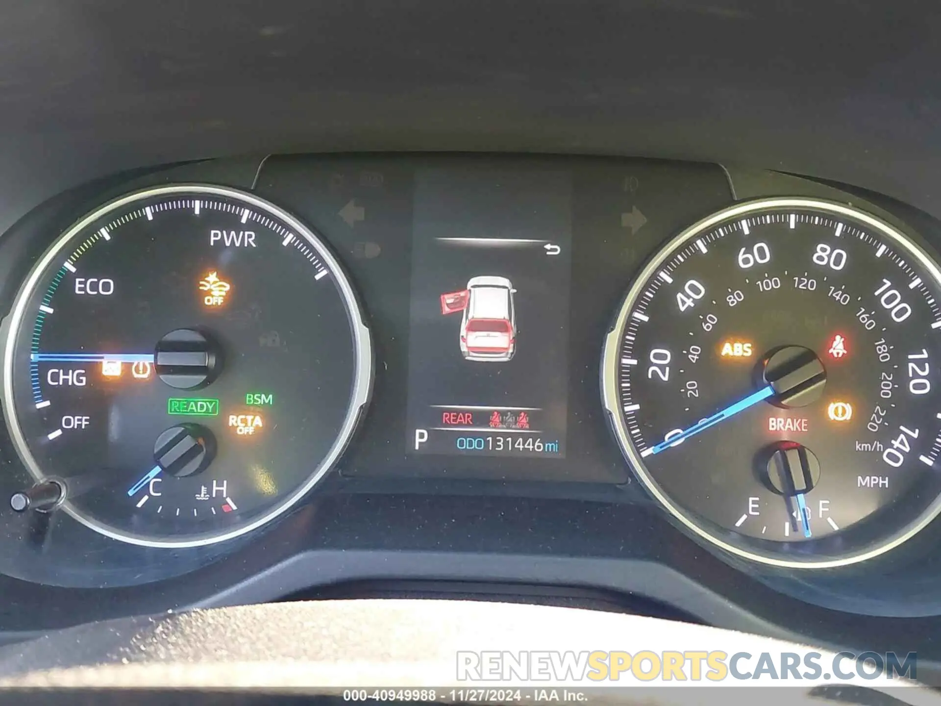 7 fotografías del automóvil dañado JTMMWRFV0KD016606 TOYOTA RAV4 HYBRID 2019