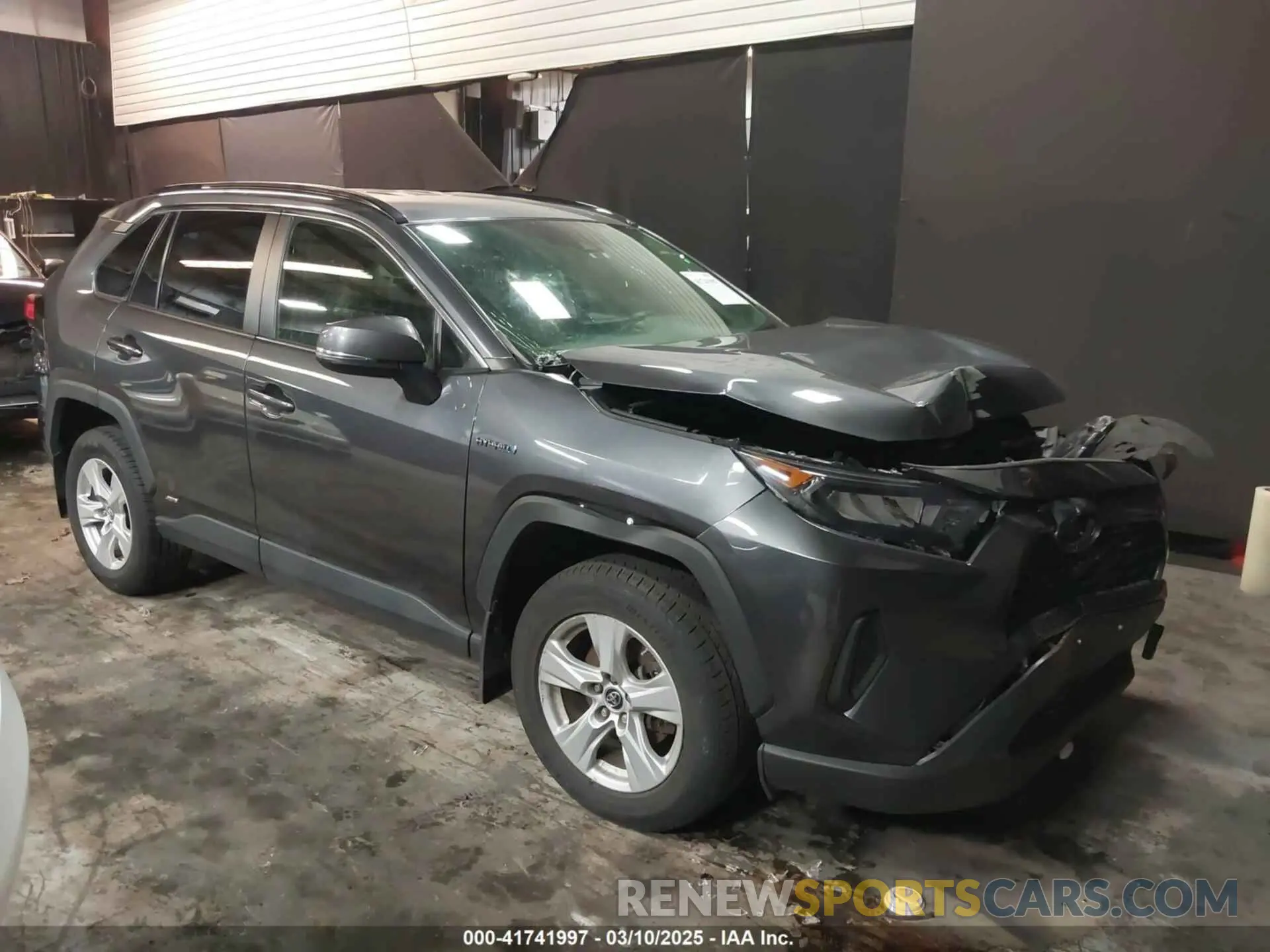 1 fotografías del automóvil dañado JTMMWRFV1KD026481 TOYOTA RAV4 HYBRID 2019