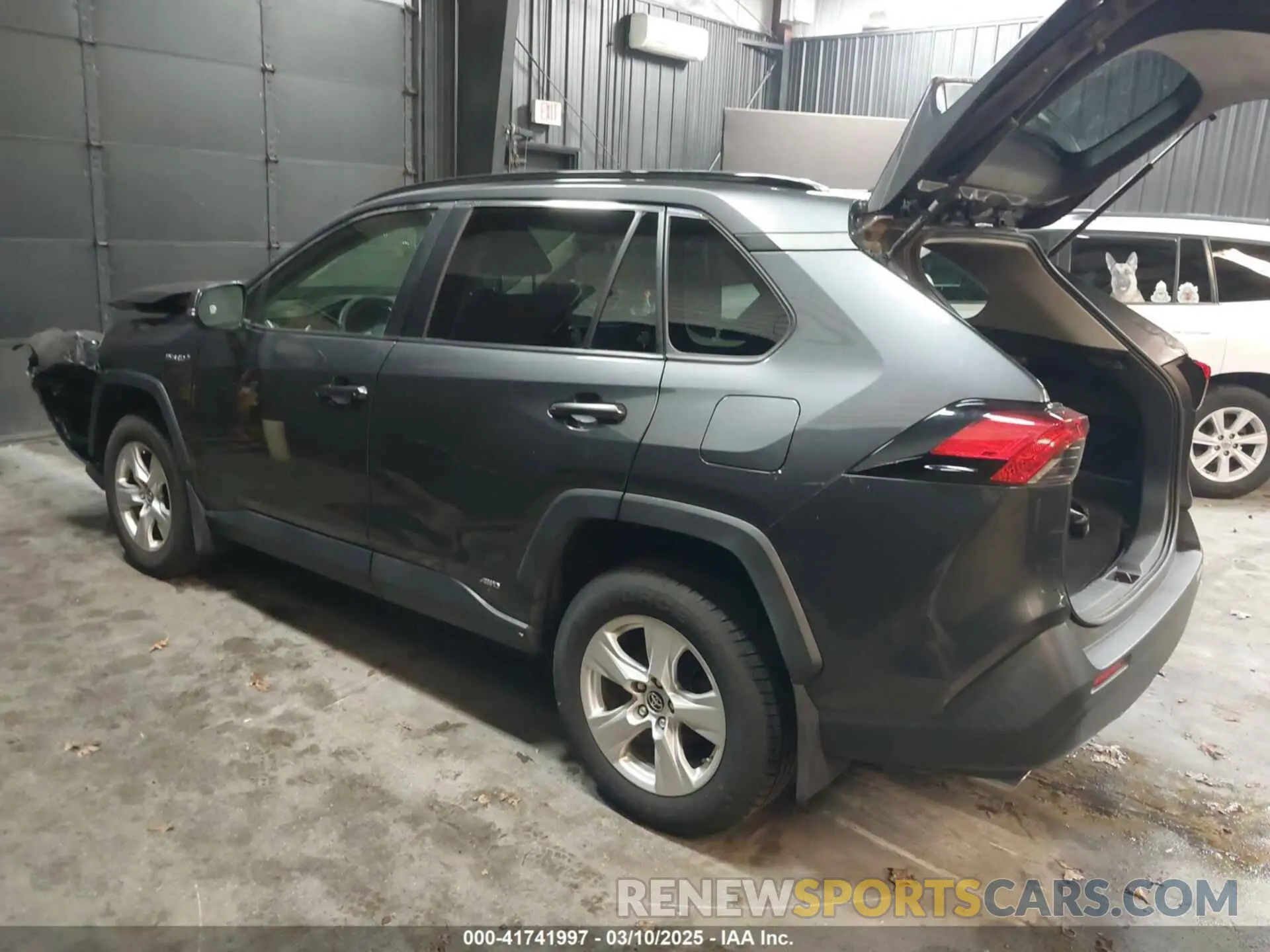 3 fotografías del automóvil dañado JTMMWRFV1KD026481 TOYOTA RAV4 HYBRID 2019