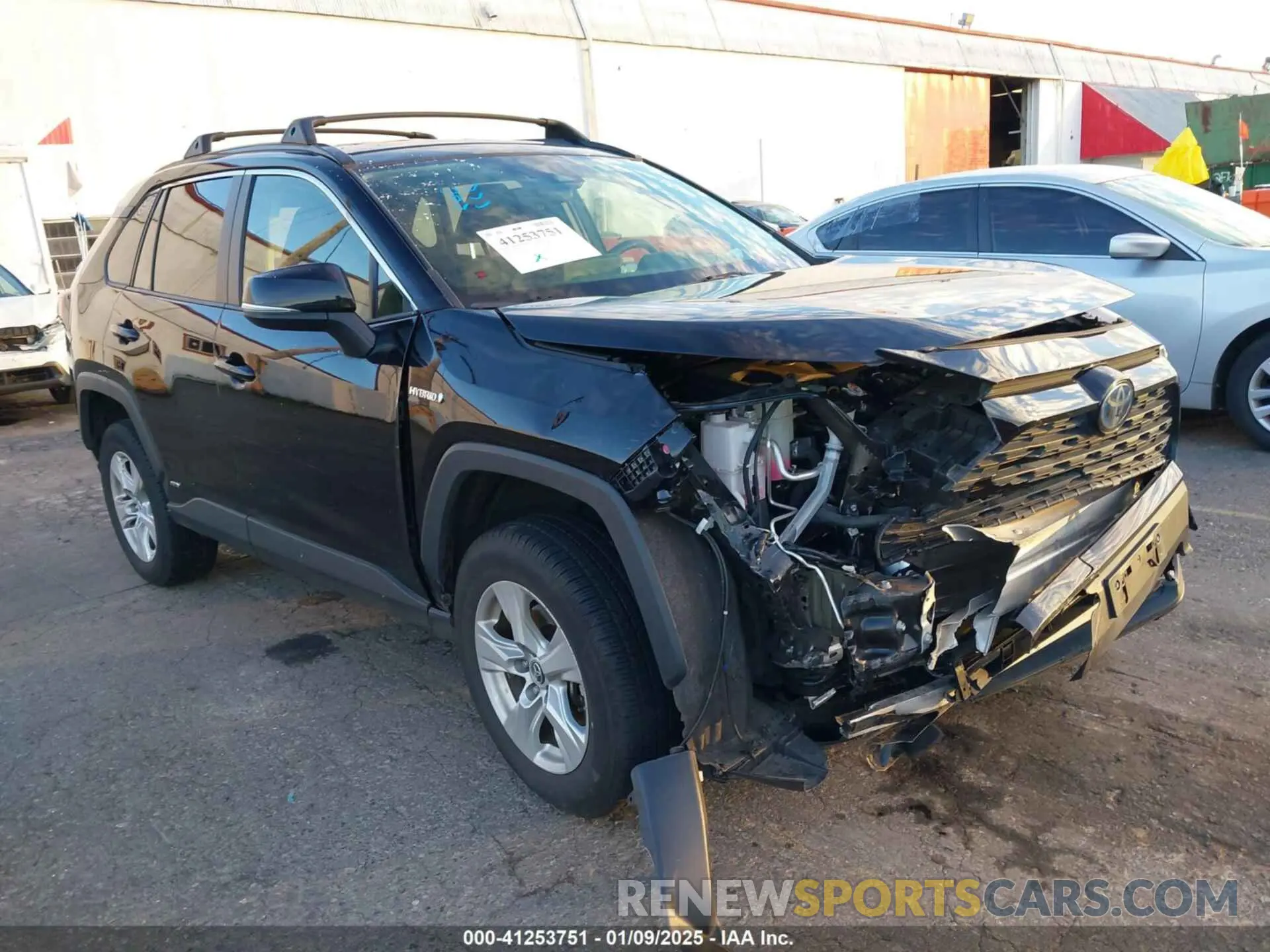 1 fotografías del automóvil dañado JTMMWRFV1KD502423 TOYOTA RAV4 HYBRID 2019
