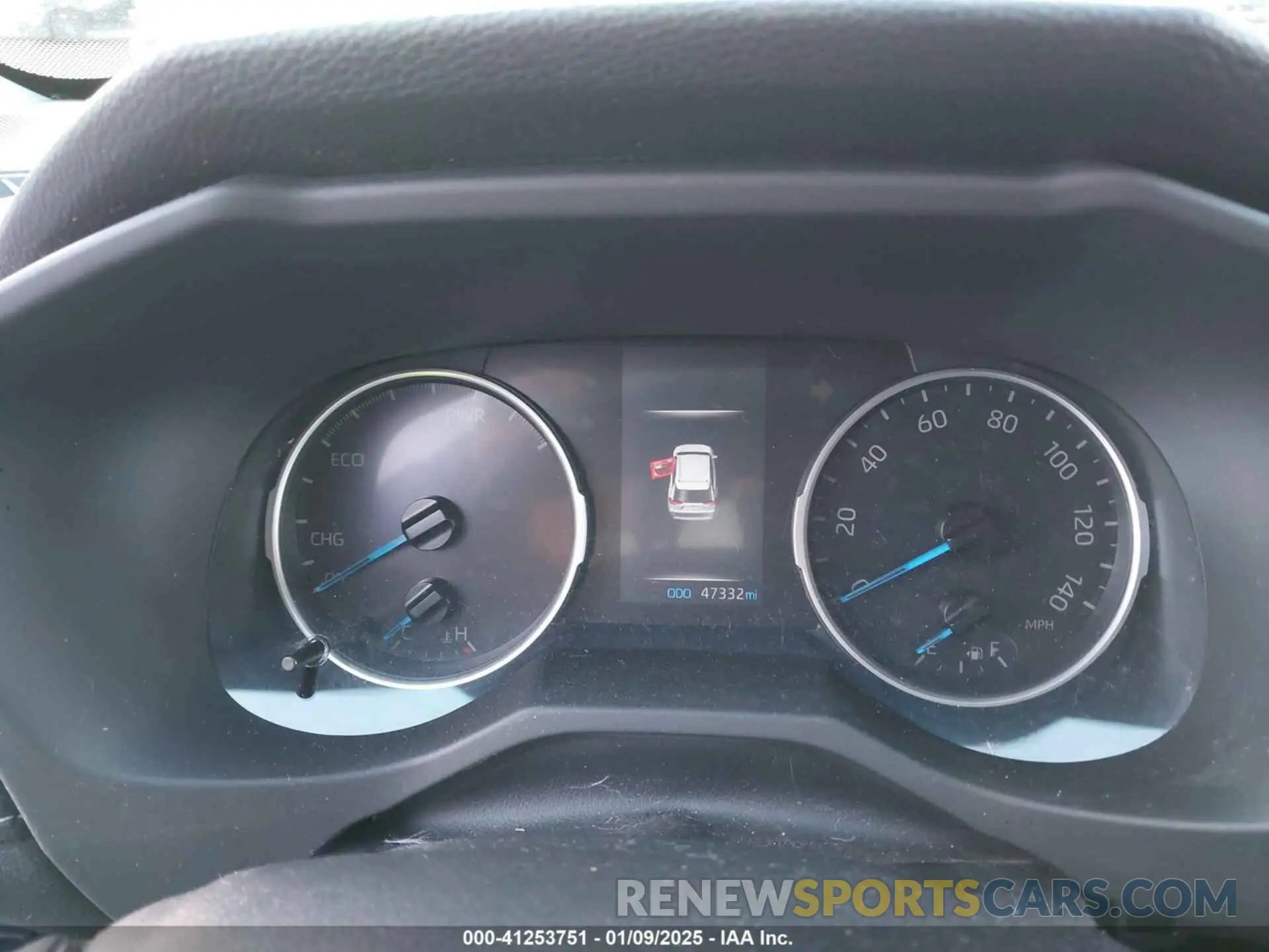 7 fotografías del automóvil dañado JTMMWRFV1KD502423 TOYOTA RAV4 HYBRID 2019