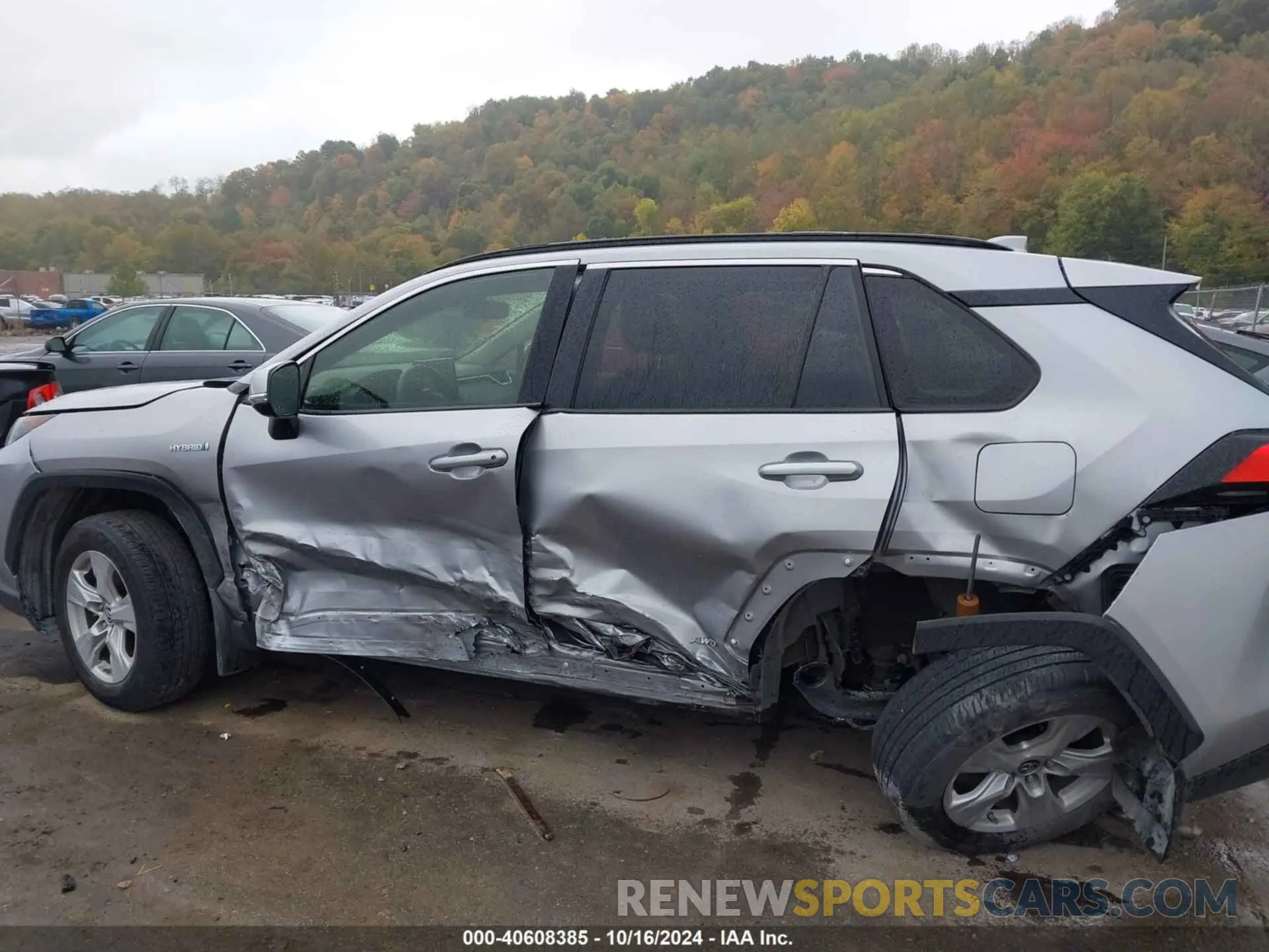 6 fotografías del automóvil dañado JTMMWRFV5KD035085 TOYOTA RAV4 HYBRID 2019