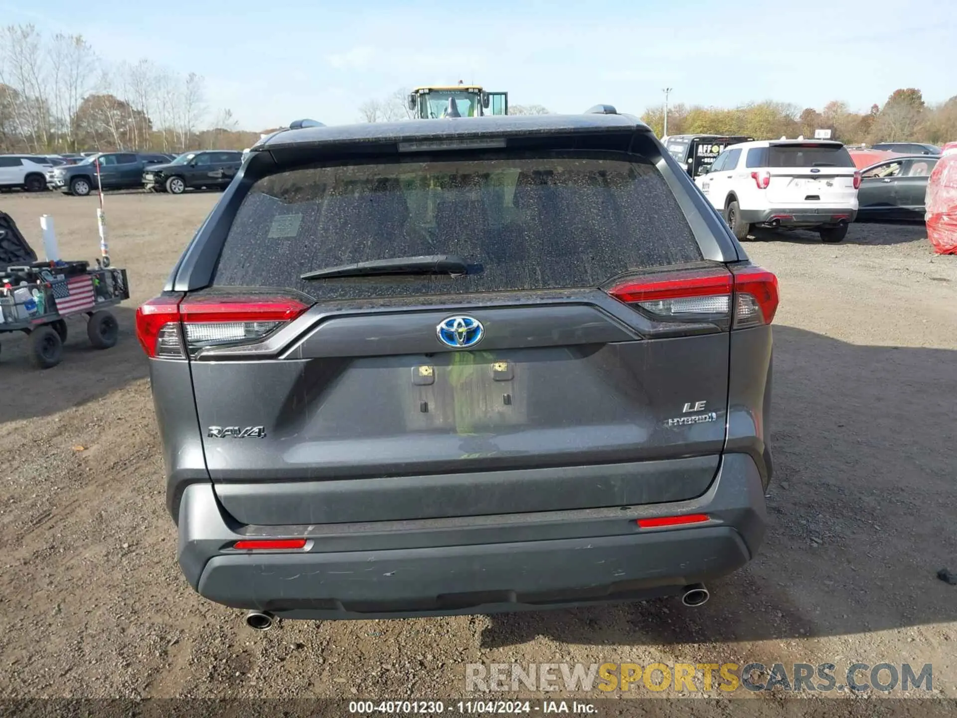 16 fotografías del automóvil dañado JTMMWRFV6KD013046 TOYOTA RAV4 HYBRID 2019