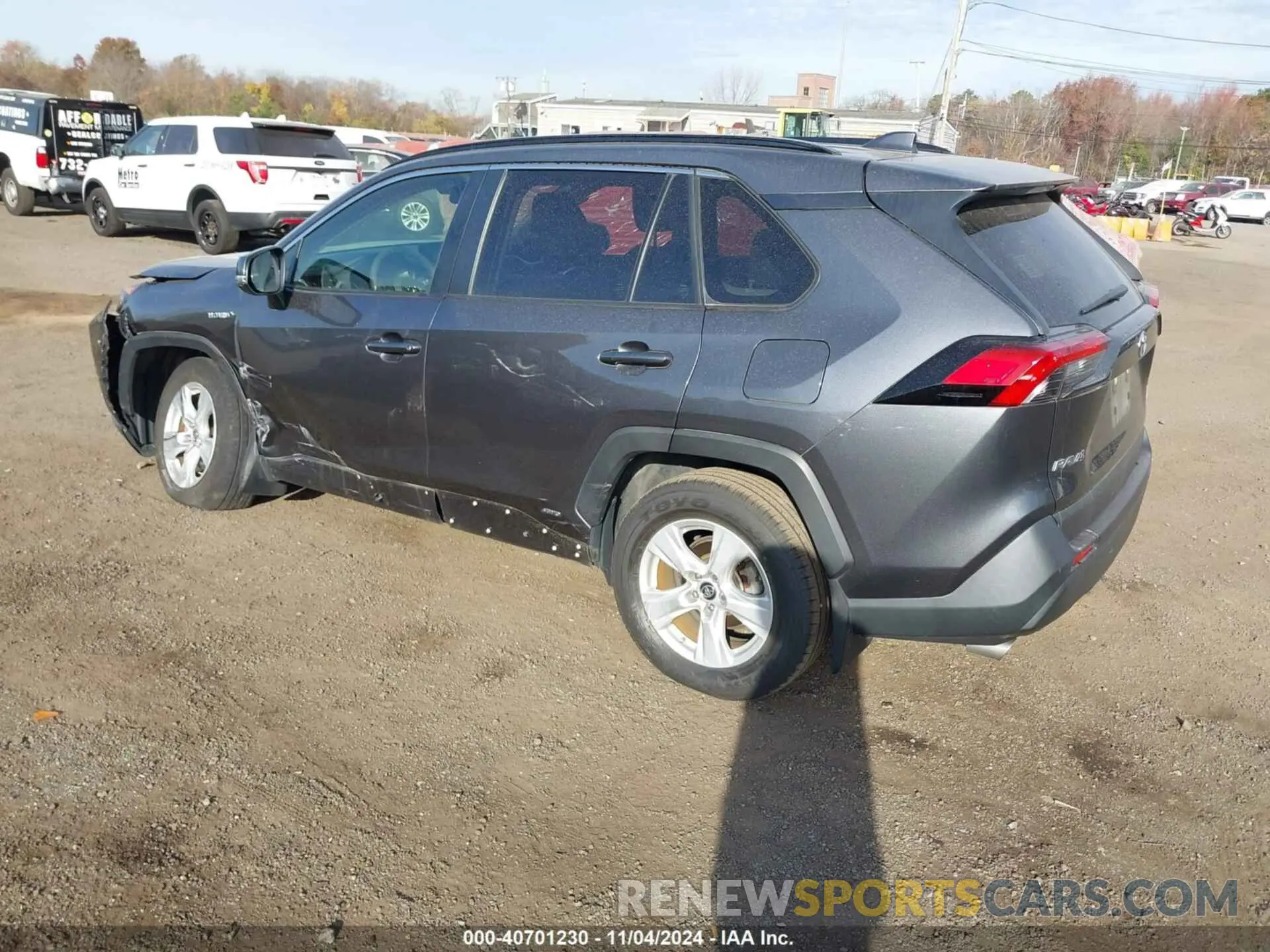 3 fotografías del automóvil dañado JTMMWRFV6KD013046 TOYOTA RAV4 HYBRID 2019