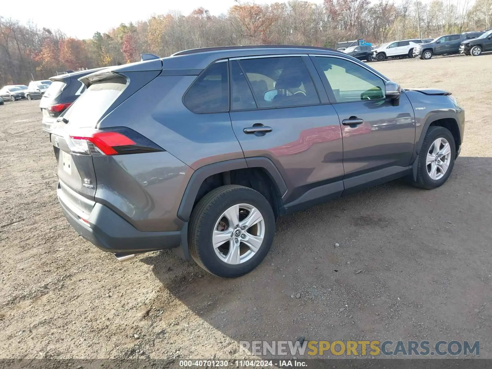 4 fotografías del automóvil dañado JTMMWRFV6KD013046 TOYOTA RAV4 HYBRID 2019