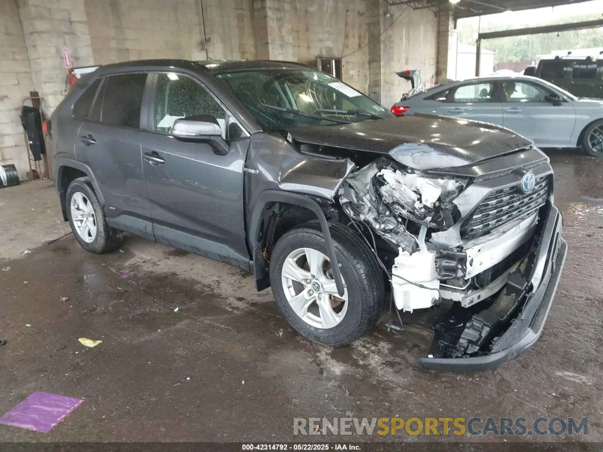 1 fotografías del automóvil dañado JTMMWRFV6KD020675 TOYOTA RAV4 HYBRID 2019