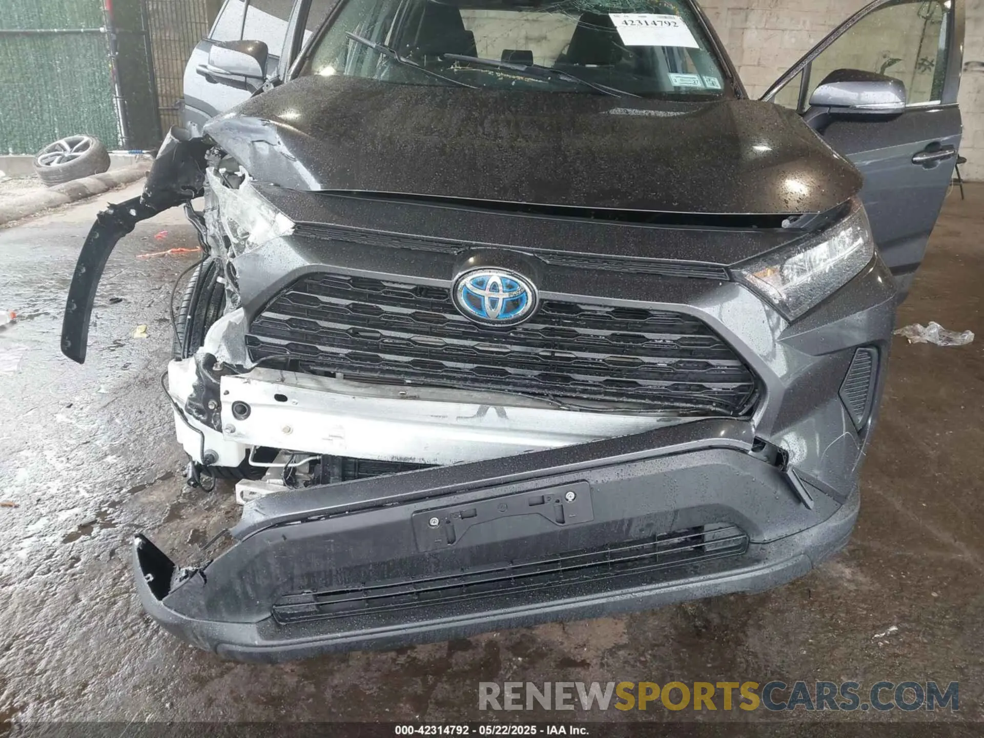 6 fotografías del automóvil dañado JTMMWRFV6KD020675 TOYOTA RAV4 HYBRID 2019