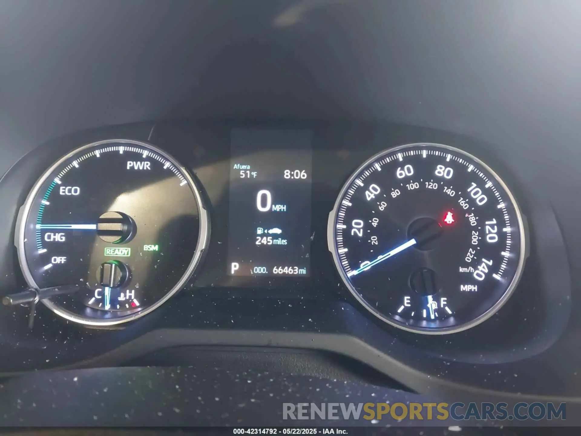 7 fotografías del automóvil dañado JTMMWRFV6KD020675 TOYOTA RAV4 HYBRID 2019