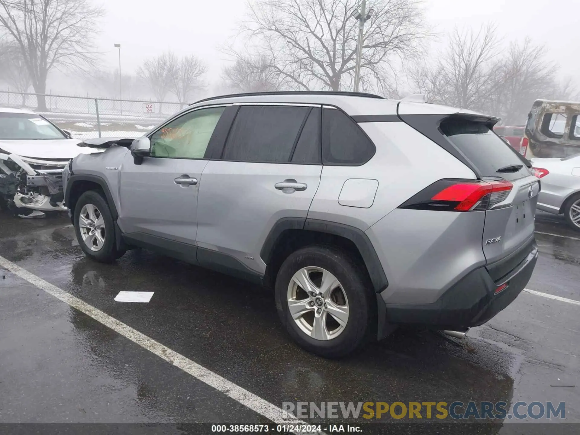 3 fotografías del automóvil dañado JTMMWRFV6KD026024 TOYOTA RAV4 HYBRID 2019