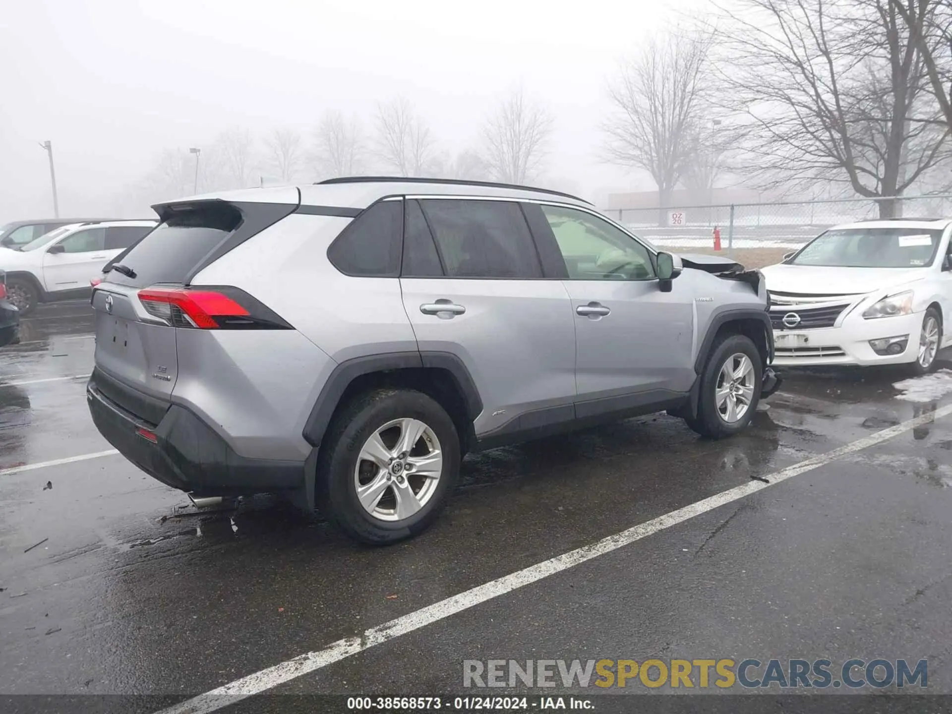 4 fotografías del automóvil dañado JTMMWRFV6KD026024 TOYOTA RAV4 HYBRID 2019