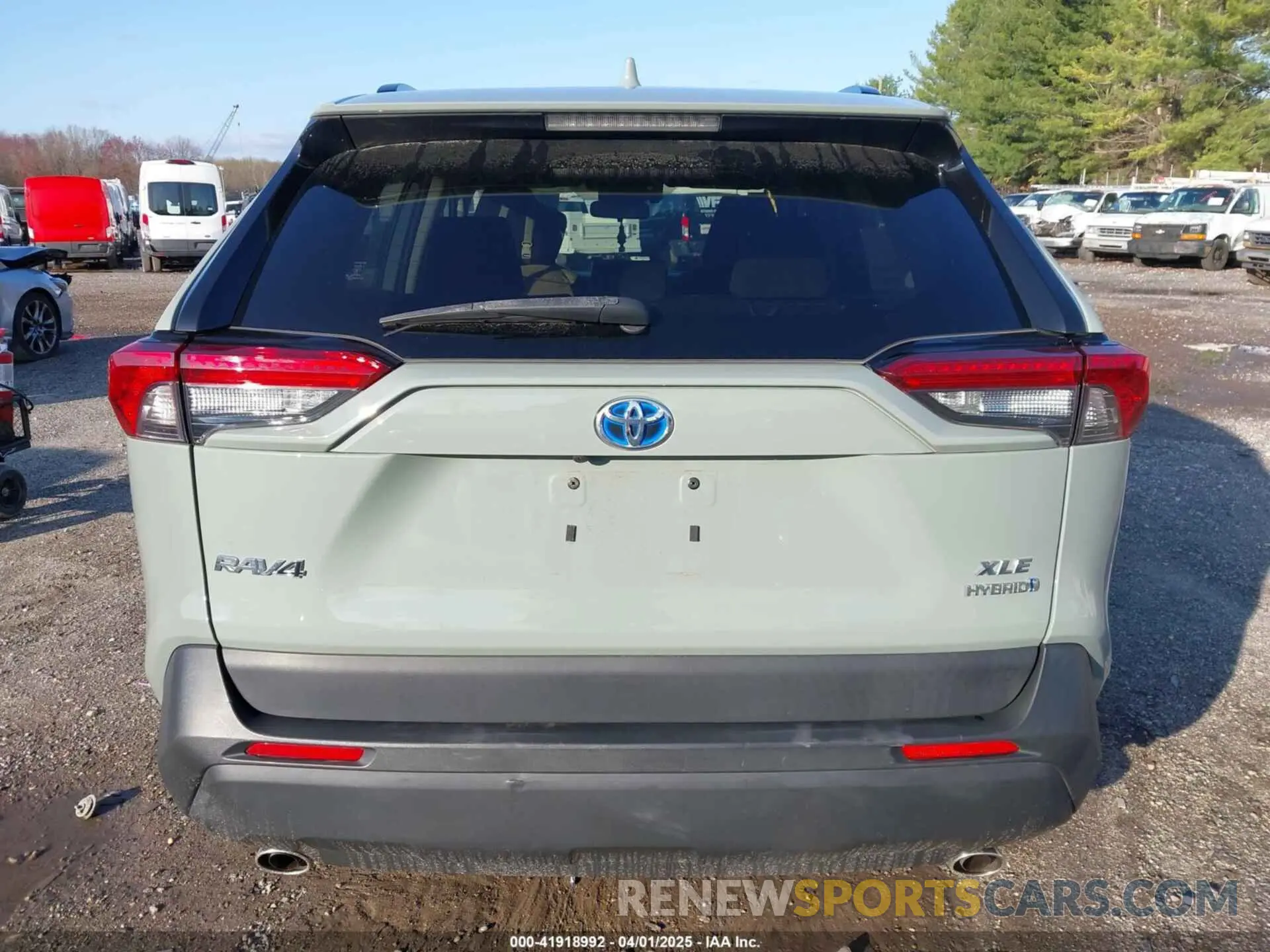 16 fotografías del automóvil dañado JTMRWRFV0KD013274 TOYOTA RAV4 HYBRID 2019