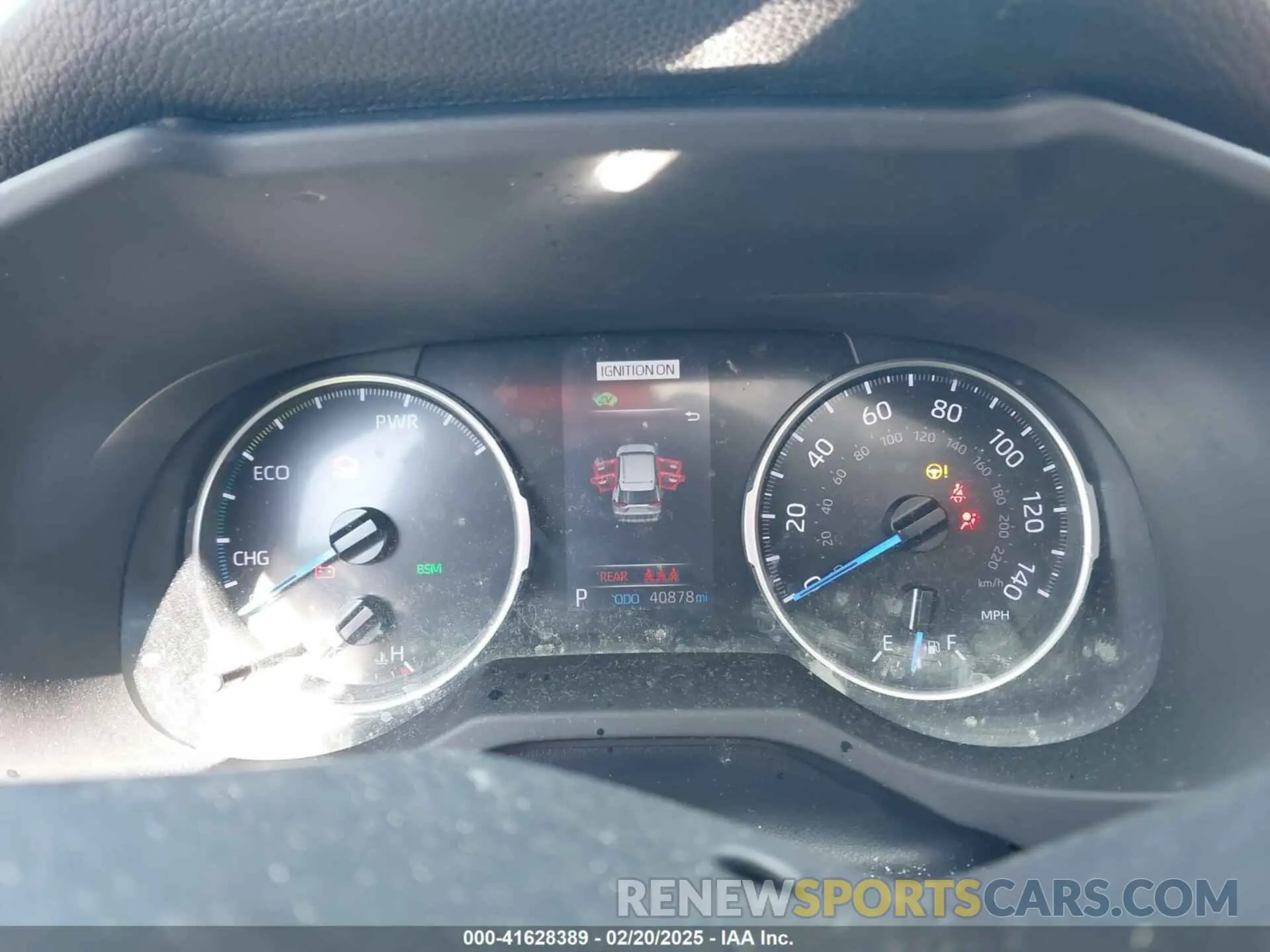 7 fotografías del automóvil dañado JTMRWRFV1KD501083 TOYOTA RAV4 HYBRID 2019