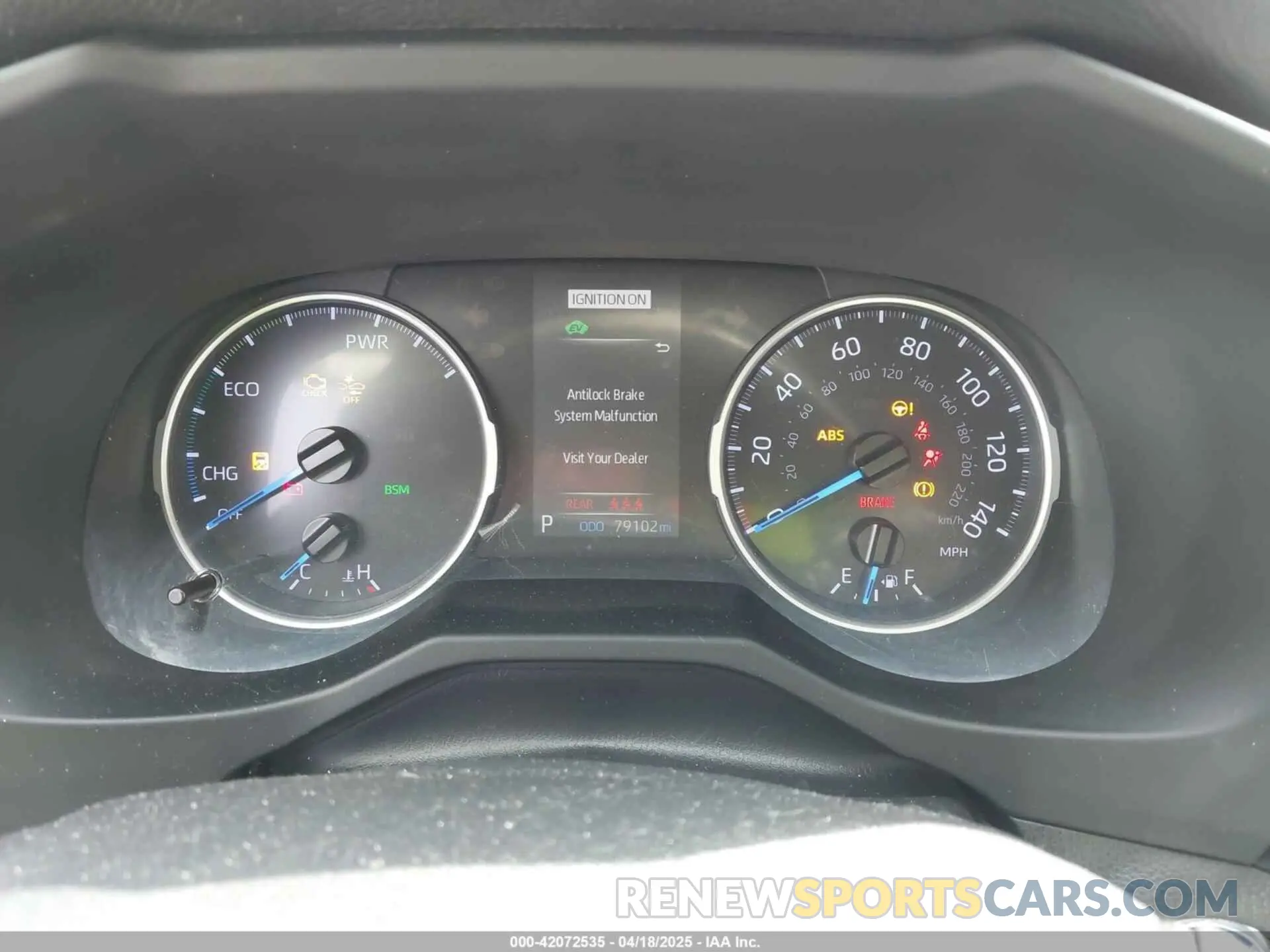 7 fotografías del automóvil dañado JTMRWRFV2KD022588 TOYOTA RAV4 HYBRID 2019