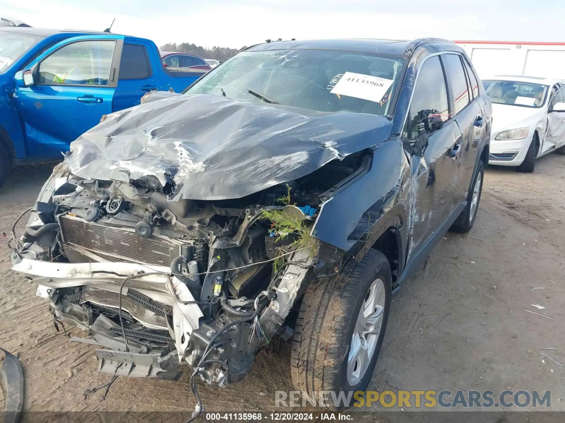 6 fotografías del automóvil dañado JTMRWRFV4KD017909 TOYOTA RAV4 HYBRID 2019