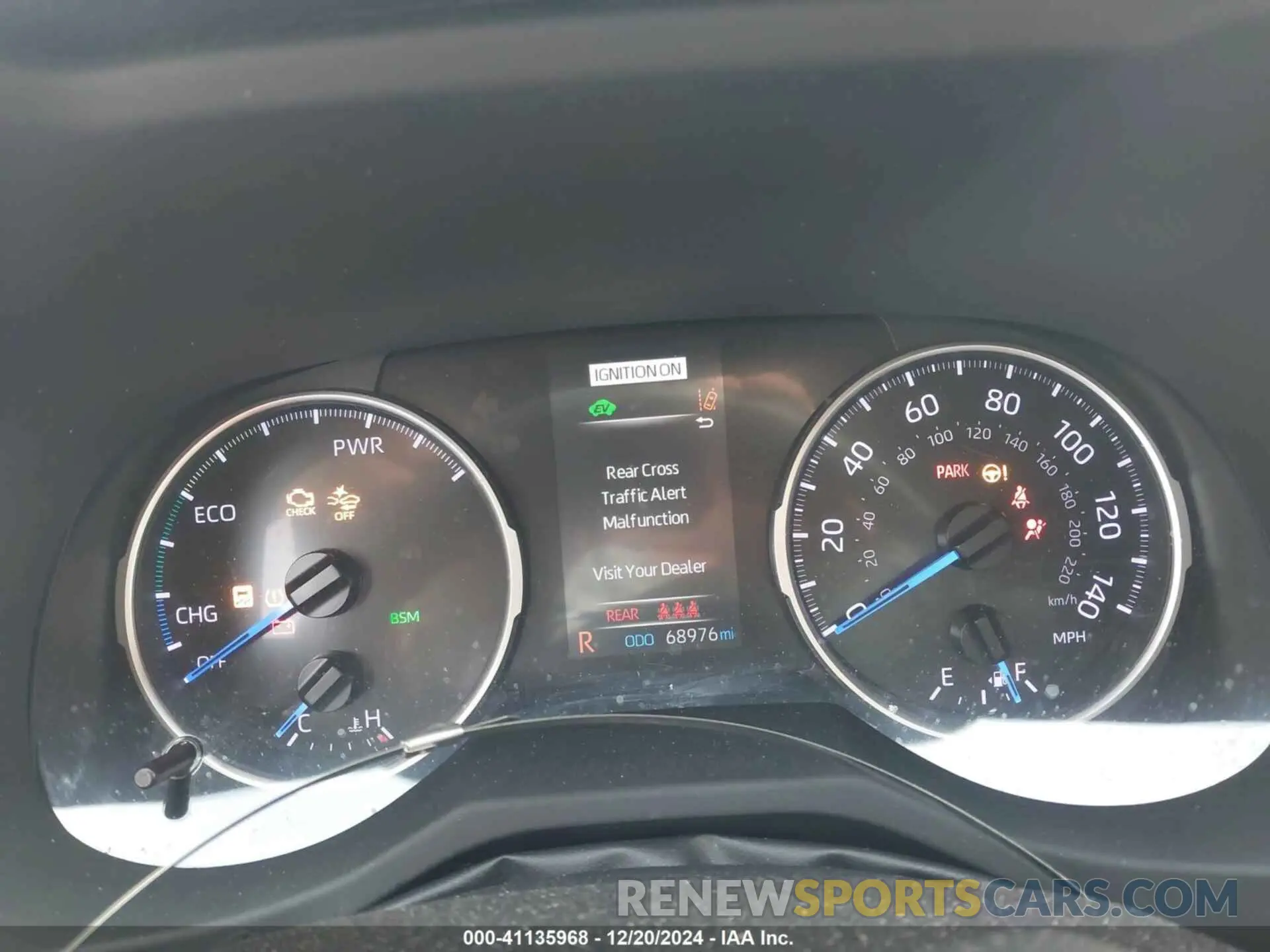 7 fotografías del automóvil dañado JTMRWRFV4KD017909 TOYOTA RAV4 HYBRID 2019
