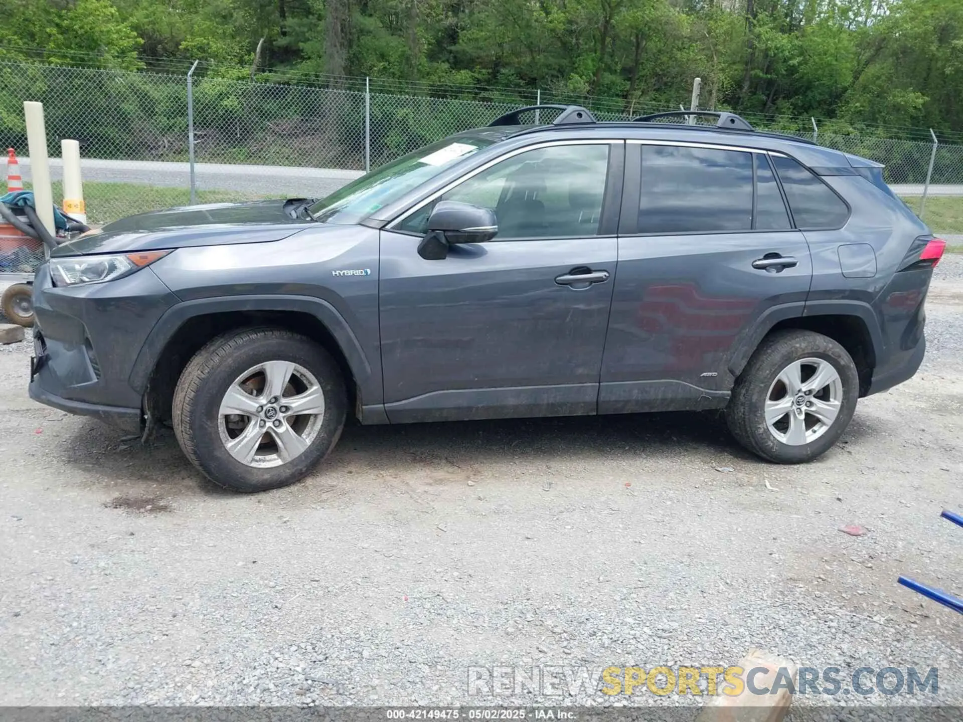 14 fotografías del automóvil dañado JTMRWRFV4KD034399 TOYOTA RAV4 HYBRID 2019