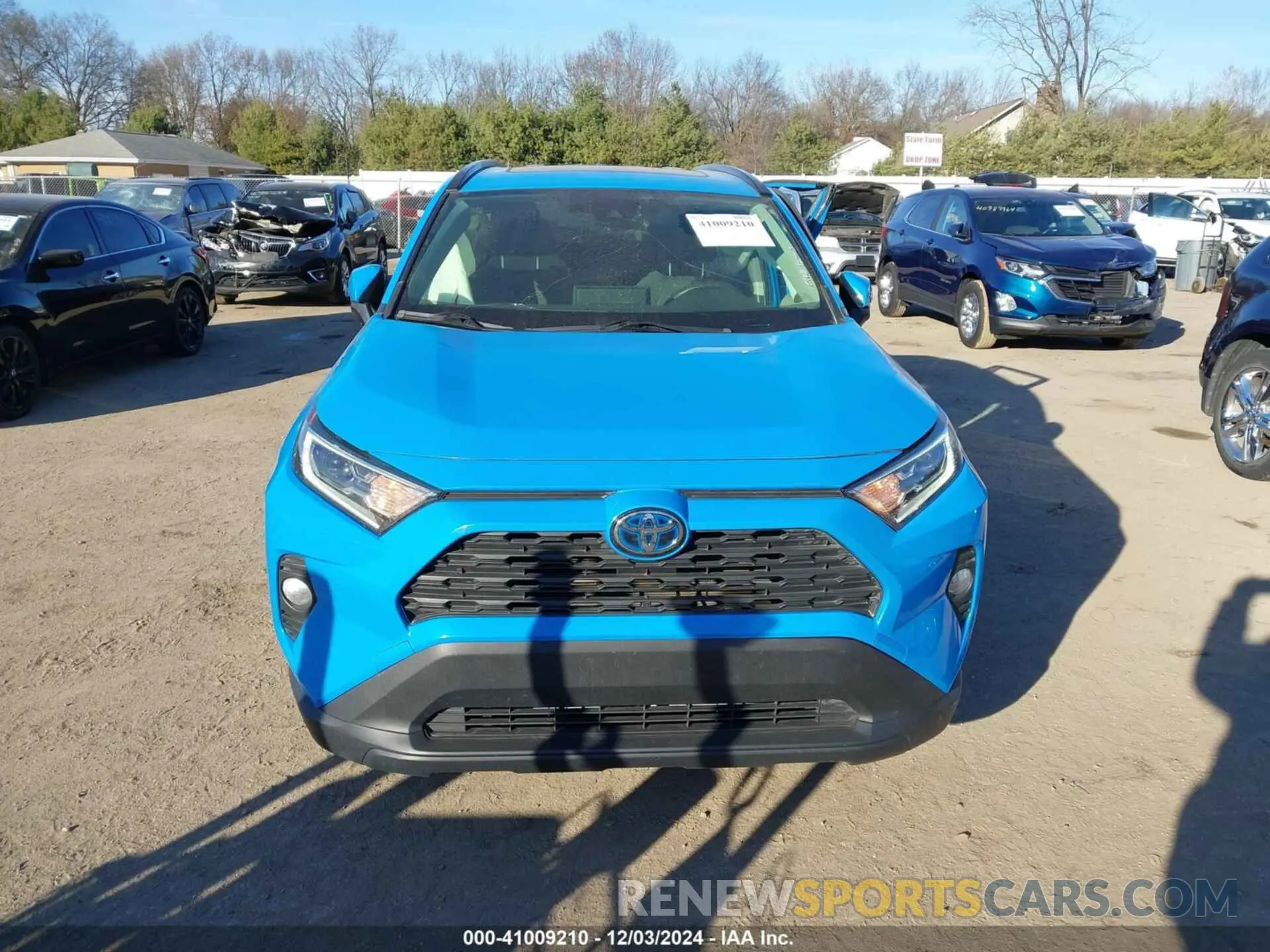 13 fotografías del automóvil dañado JTMRWRFV5KD020186 TOYOTA RAV4 HYBRID 2019