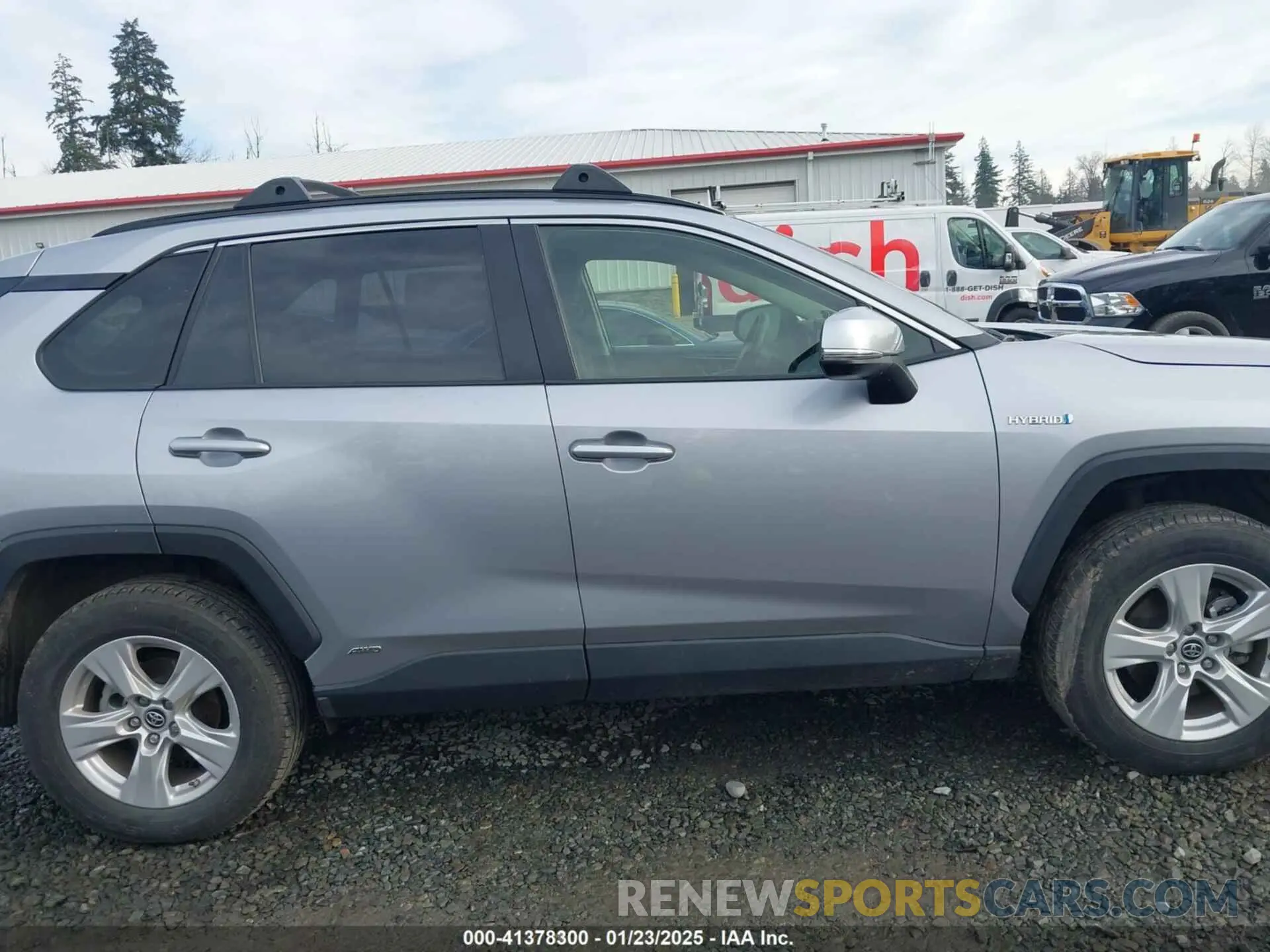 13 fotografías del automóvil dañado JTMRWRFV6KD015921 TOYOTA RAV4 HYBRID 2019